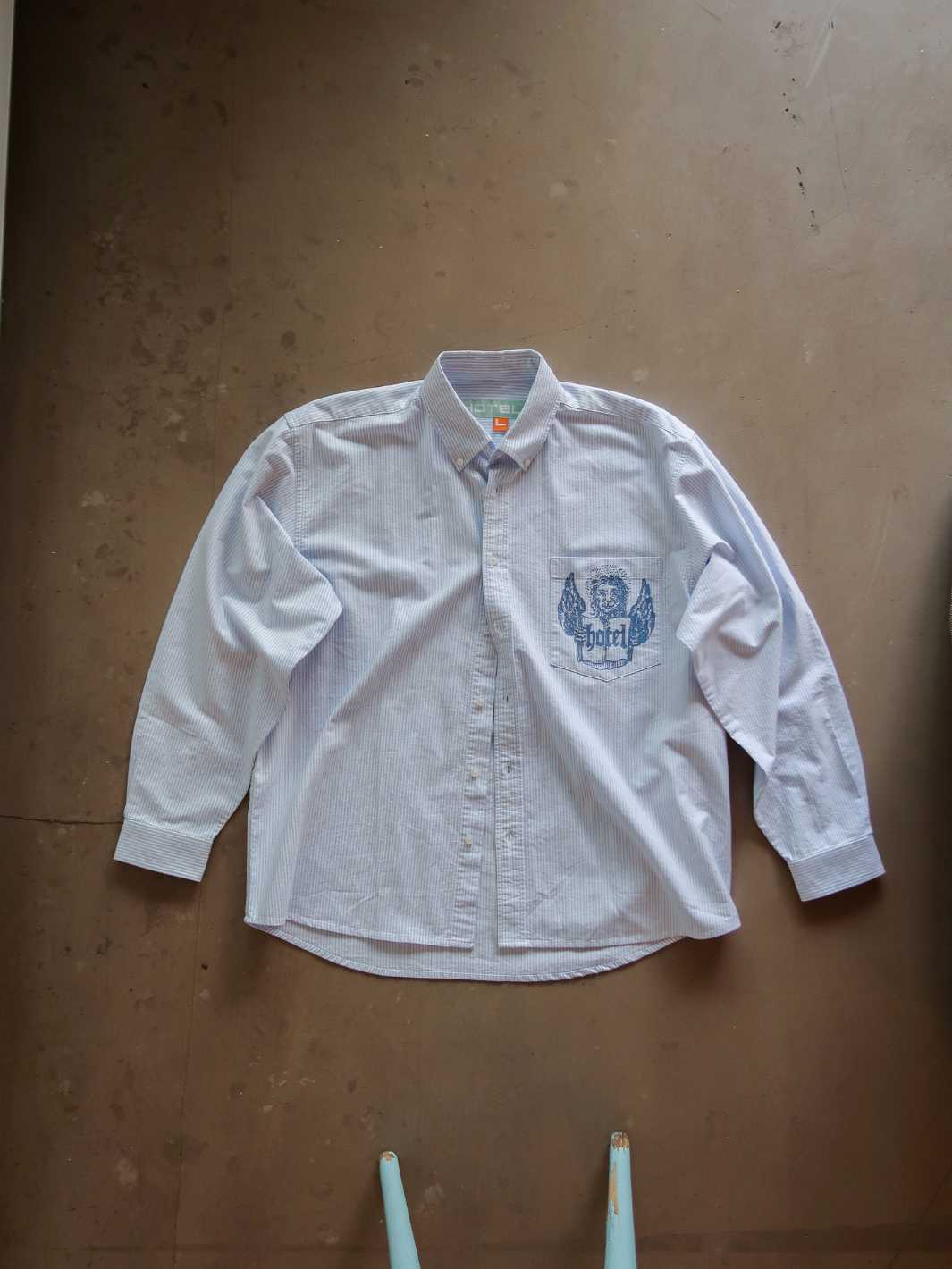 Skjorte | Oxford Striped Shirt Blue