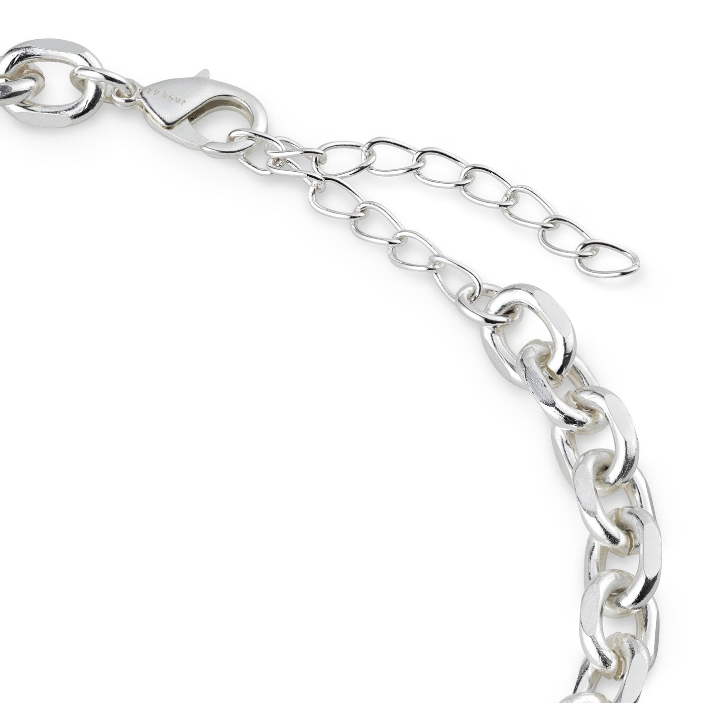 79hour Accessories L / Silver Halskjede | Anchor Chain Silver Large