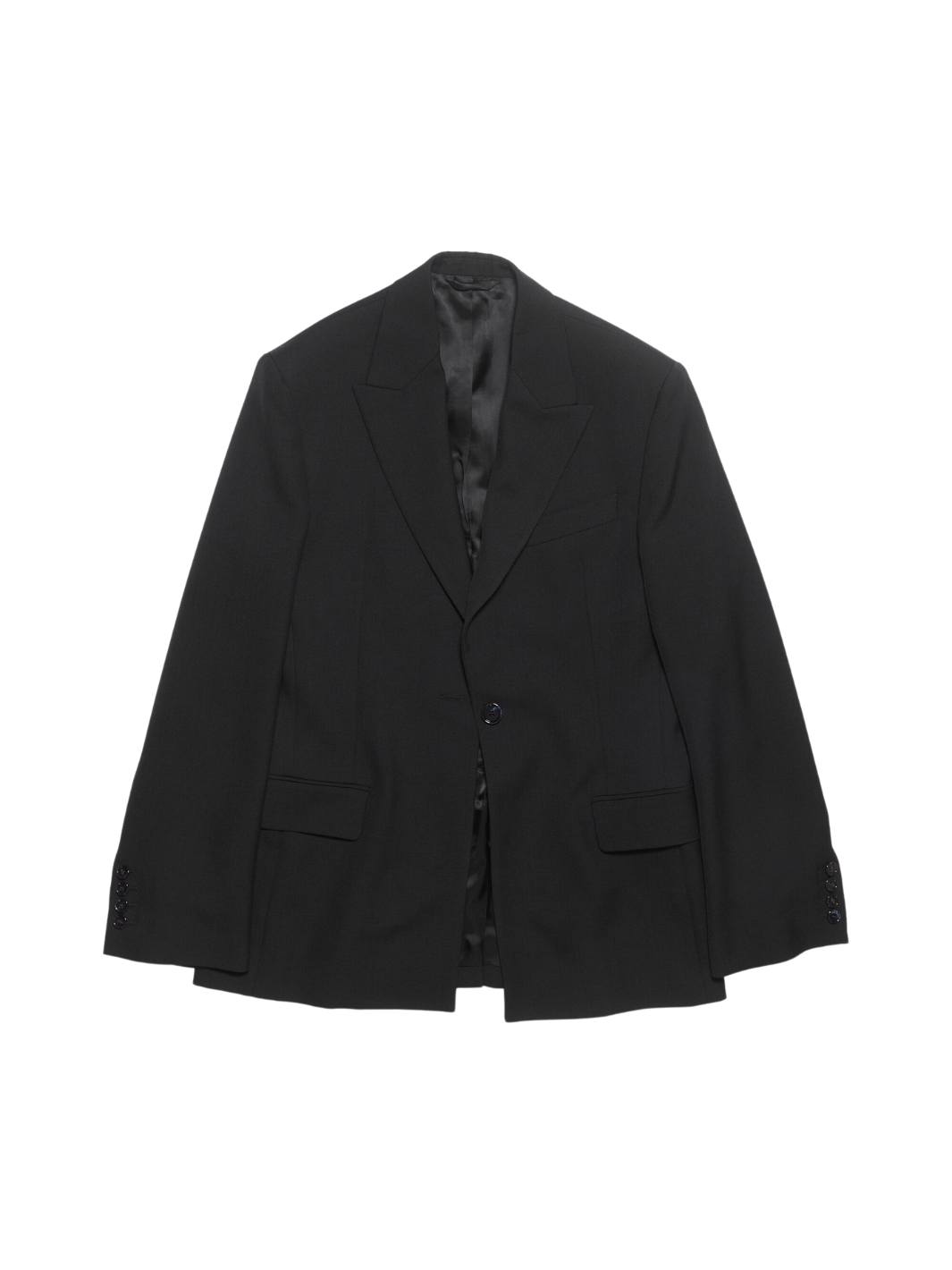 Acne Studios Suit Jackets Blazer | Regular Fit Suit Jacket Black