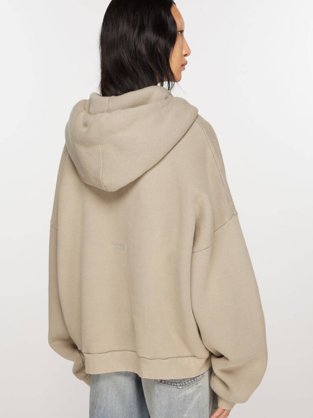 Acne Studios Sweaters Hettegenser | Hooded Sweater Concrete Grey