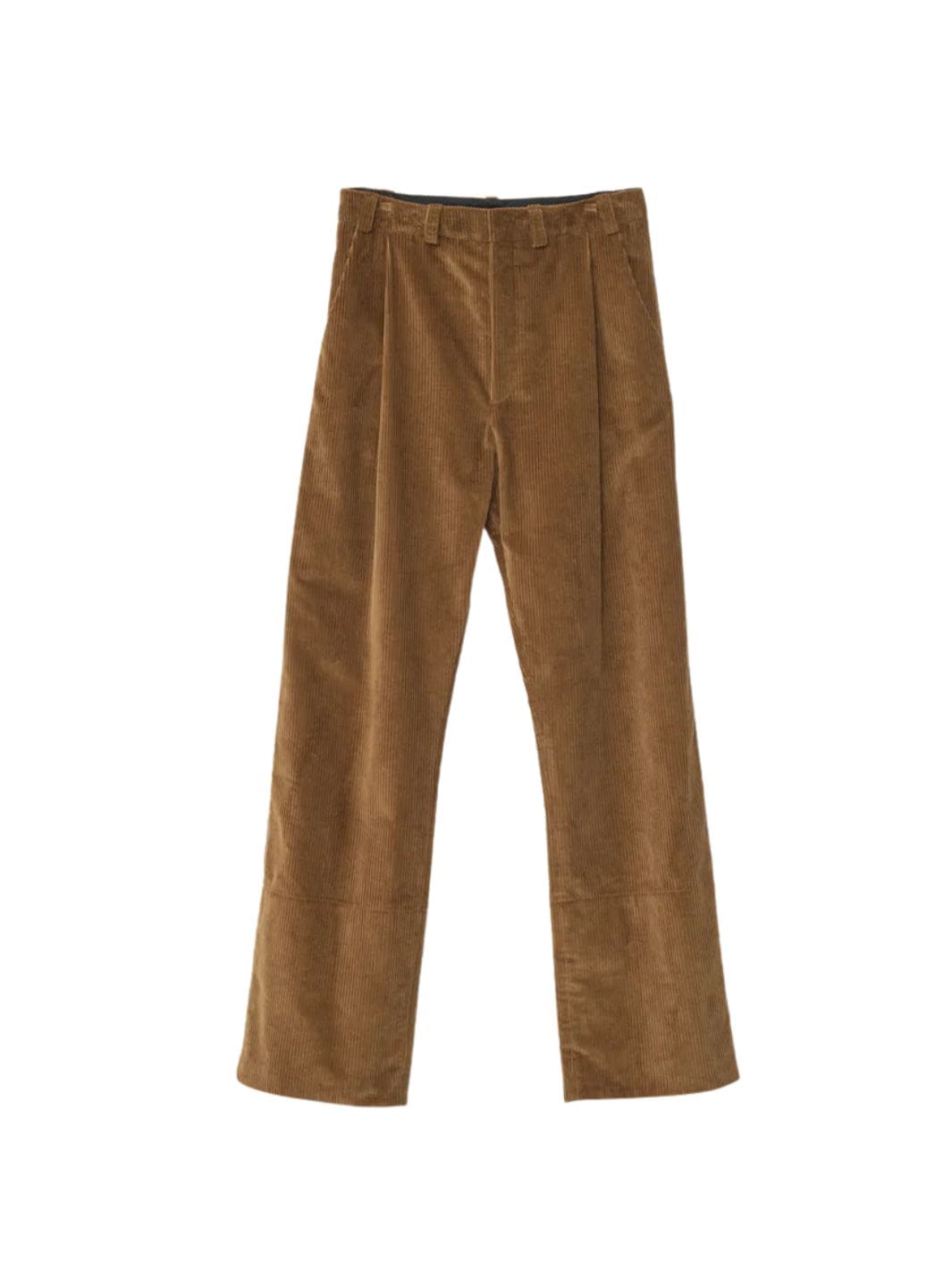 AF Agger Bukser Bukse | Corduroy Box Trousers Cognac