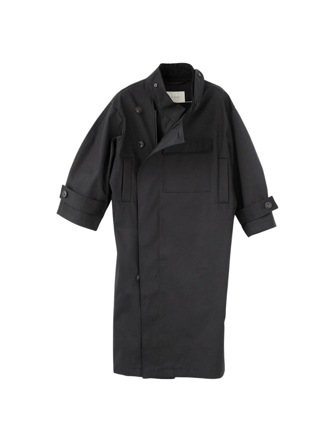 AF Agger Outerwear Kåpe | Water Resistant Coat Black