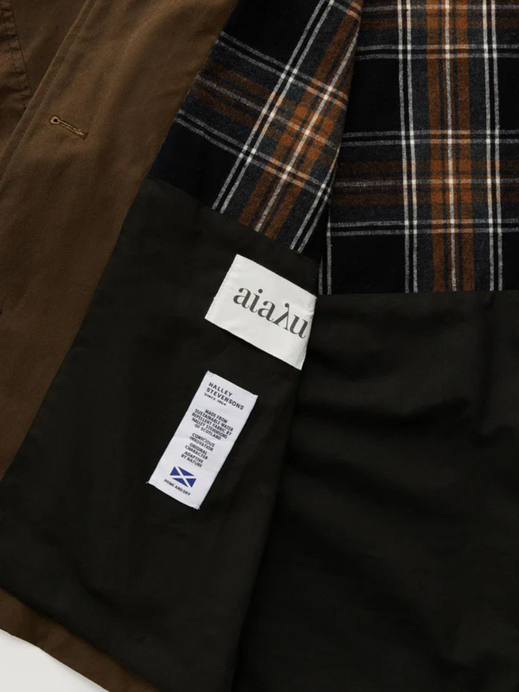 Aiayu Jackets Jakke | Moa Jacket Oilskin Bark
