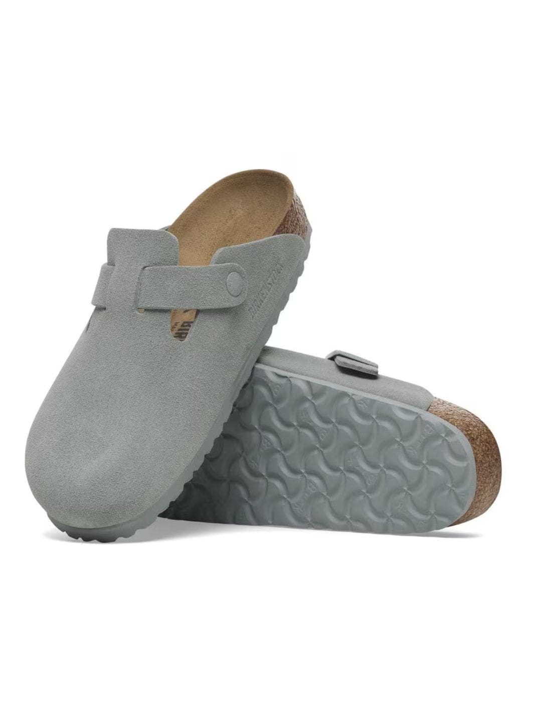 Birkenstock Shoes Sandaler | Boston Suede Leather Pure Sage