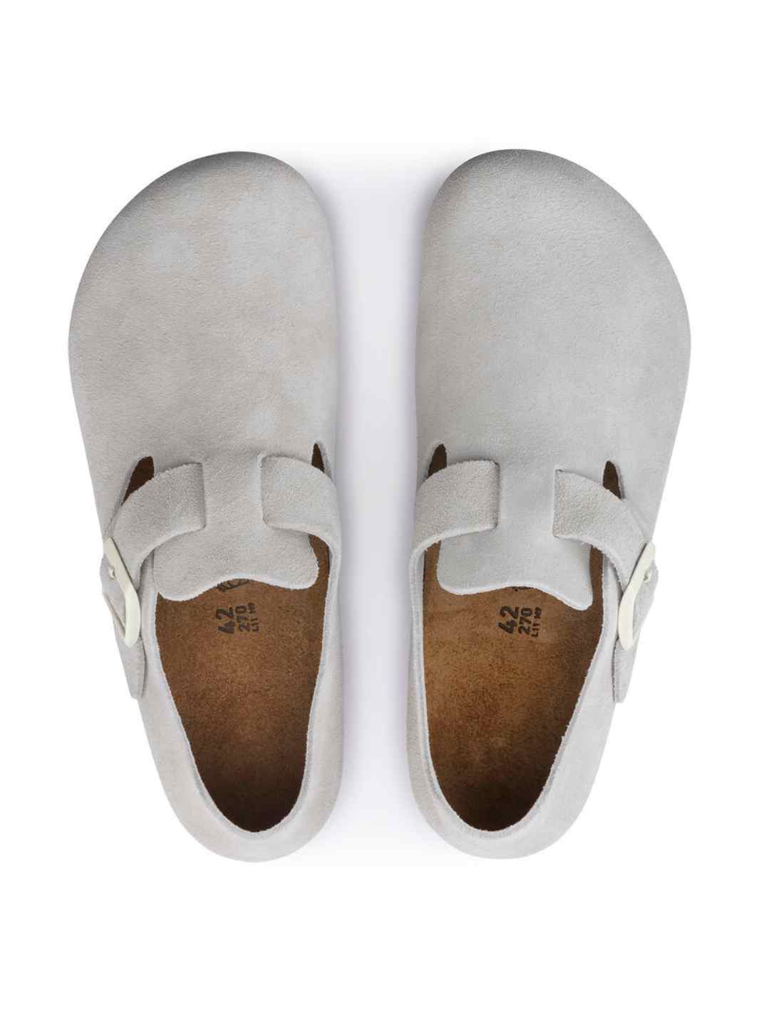 Birkenstock Shoes Sandaler | London Suede Antique White