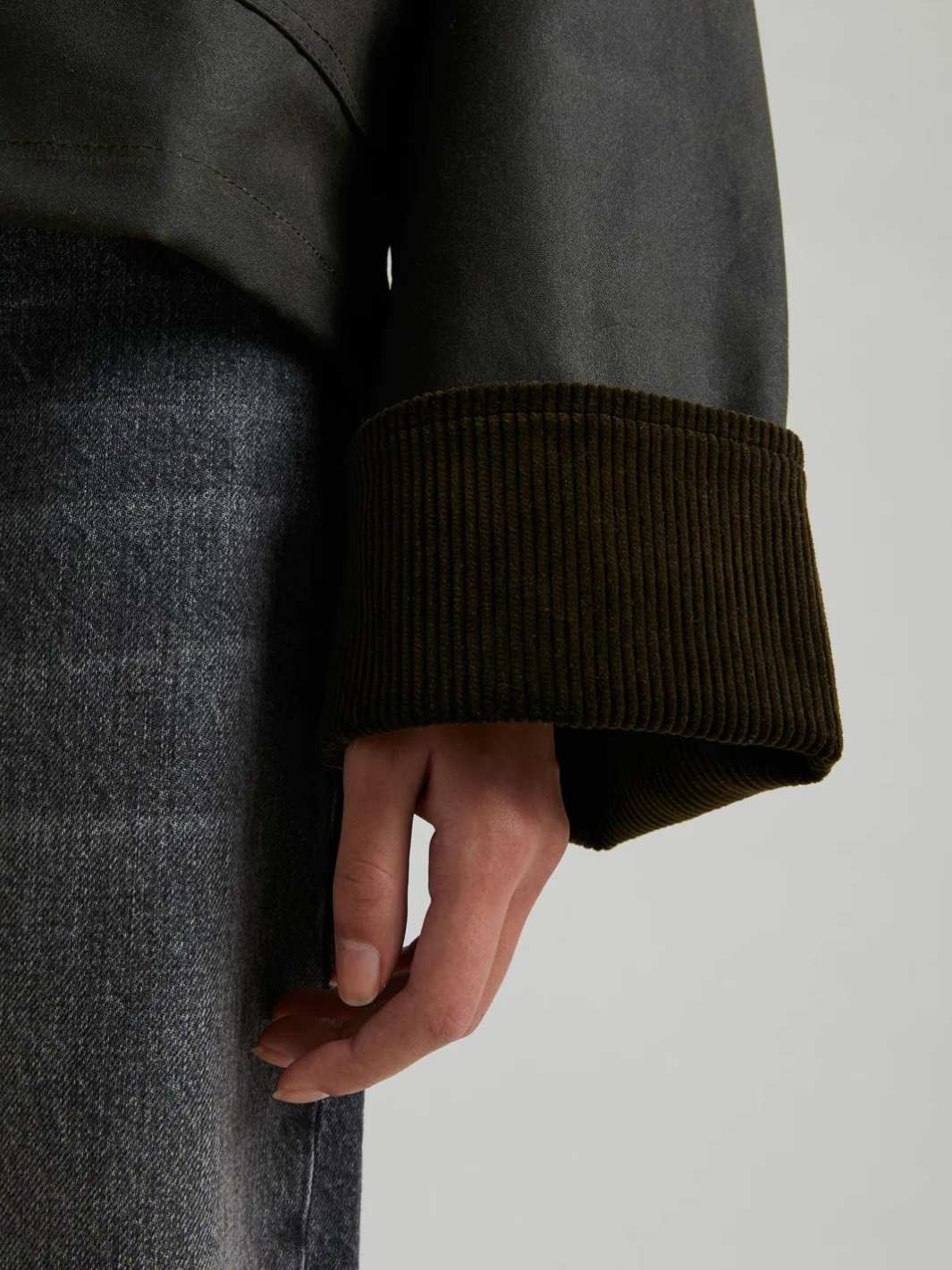 Brixtol Textiles Outerwear Jakke | Sissel Wax Olive