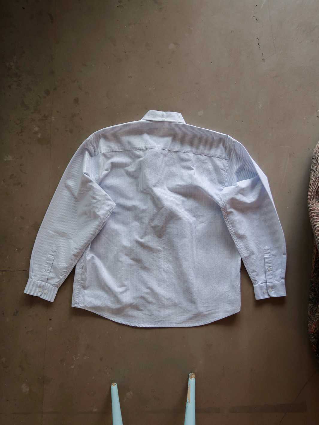 Skjorte | Oxford Striped Shirt Blue