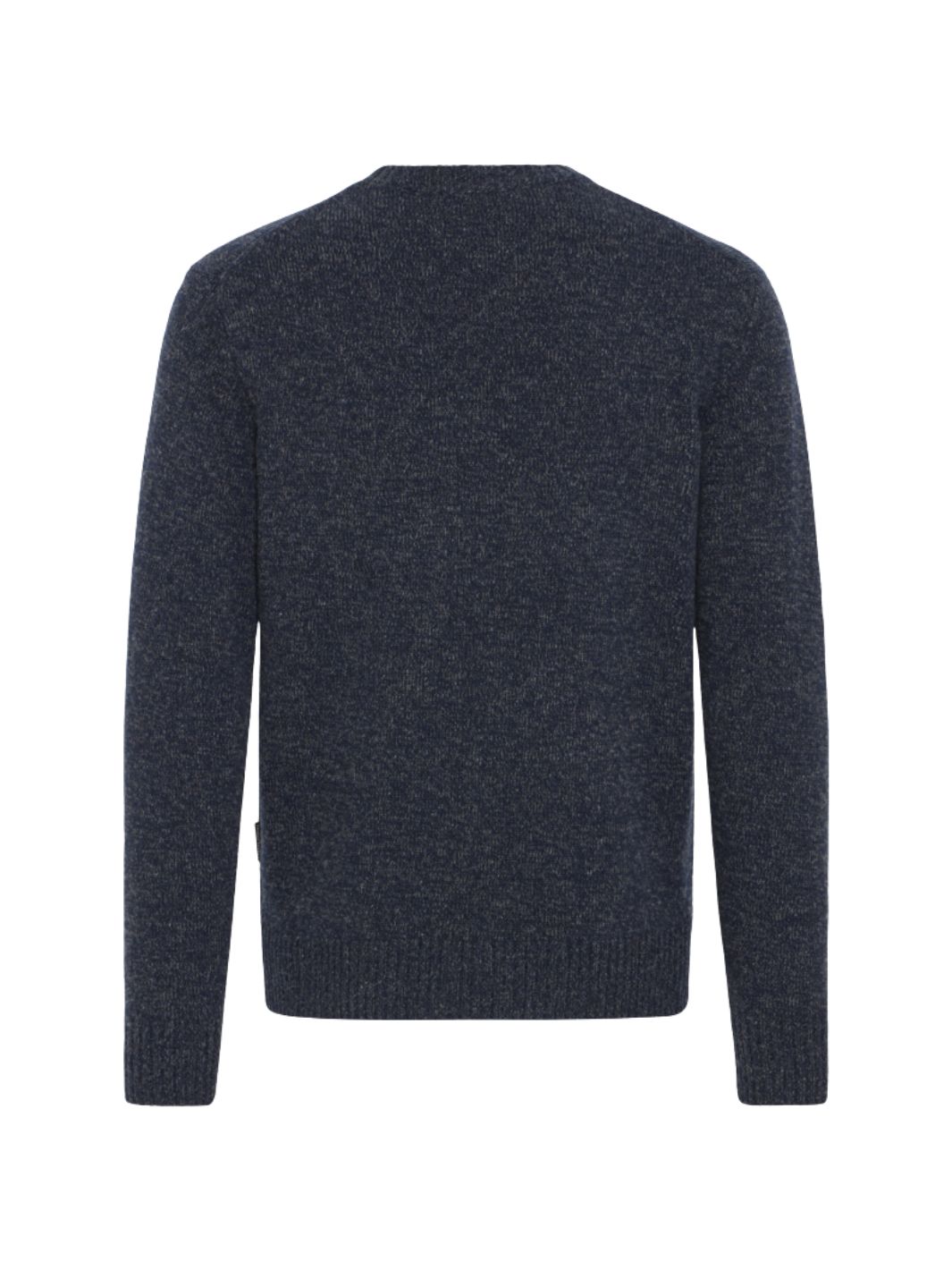 Casual Friday Sweaters Genser | Ante Mélange Knit Dark Navy