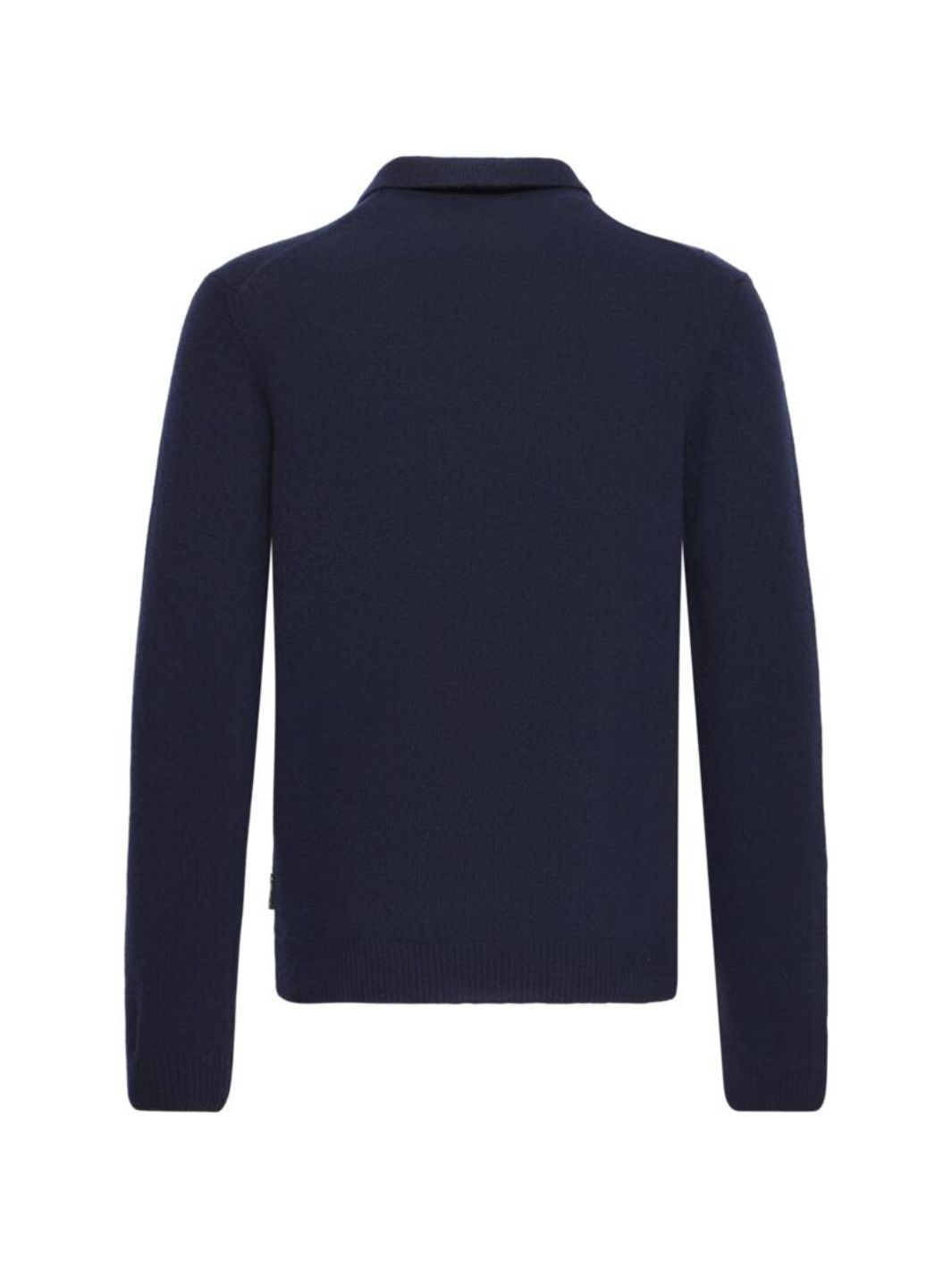 Casual Friday Sweaters Genser | Karl Lambswool Knit Polo Navy