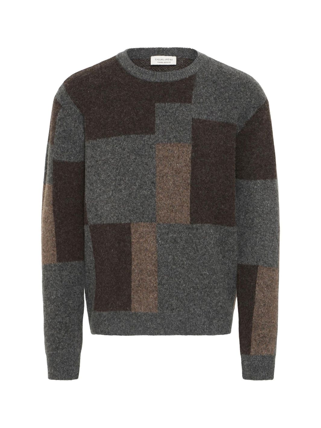 Casual Friday Sweaters Genser | Wiren Geometric Knit