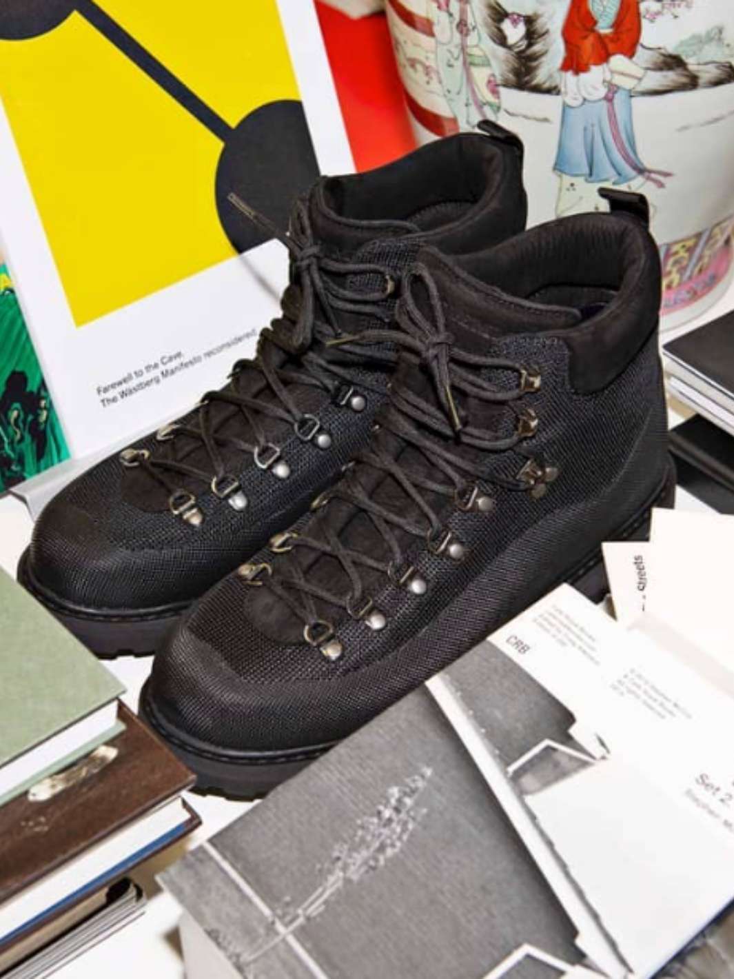 Diemme produserer eksklusive sko som strekker seg fra joggesko til hiking-boots tilpasset bybruk. 