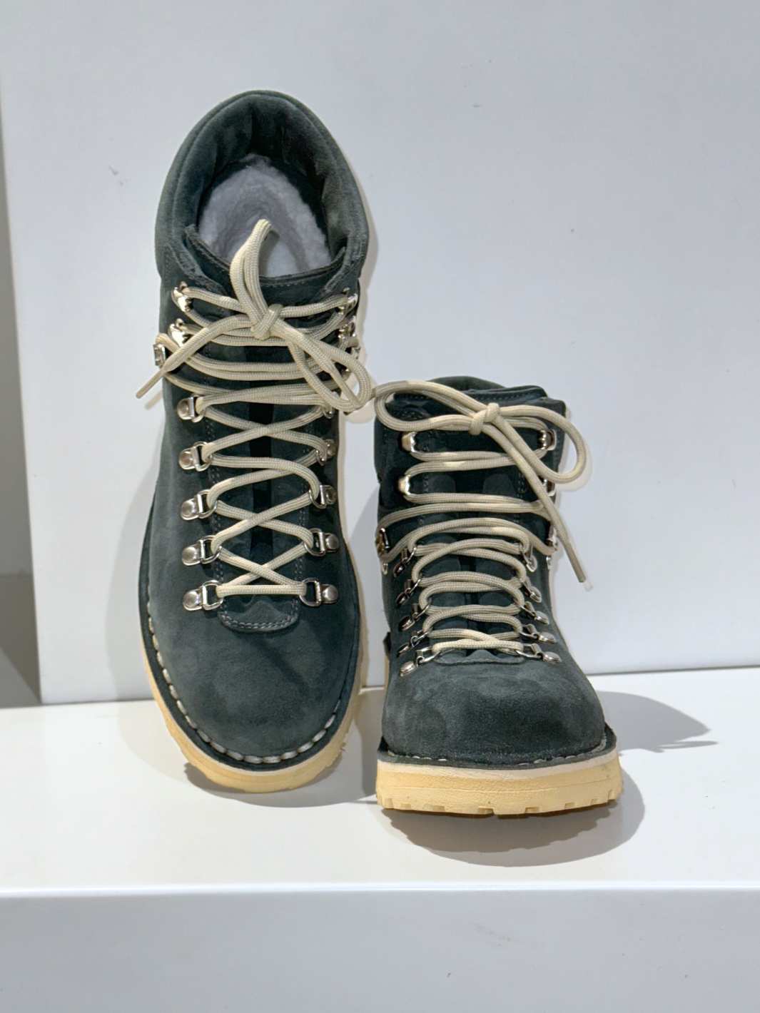 Diemme Shoes Boots | Roccia Vet Shearling Bottle Green Suede