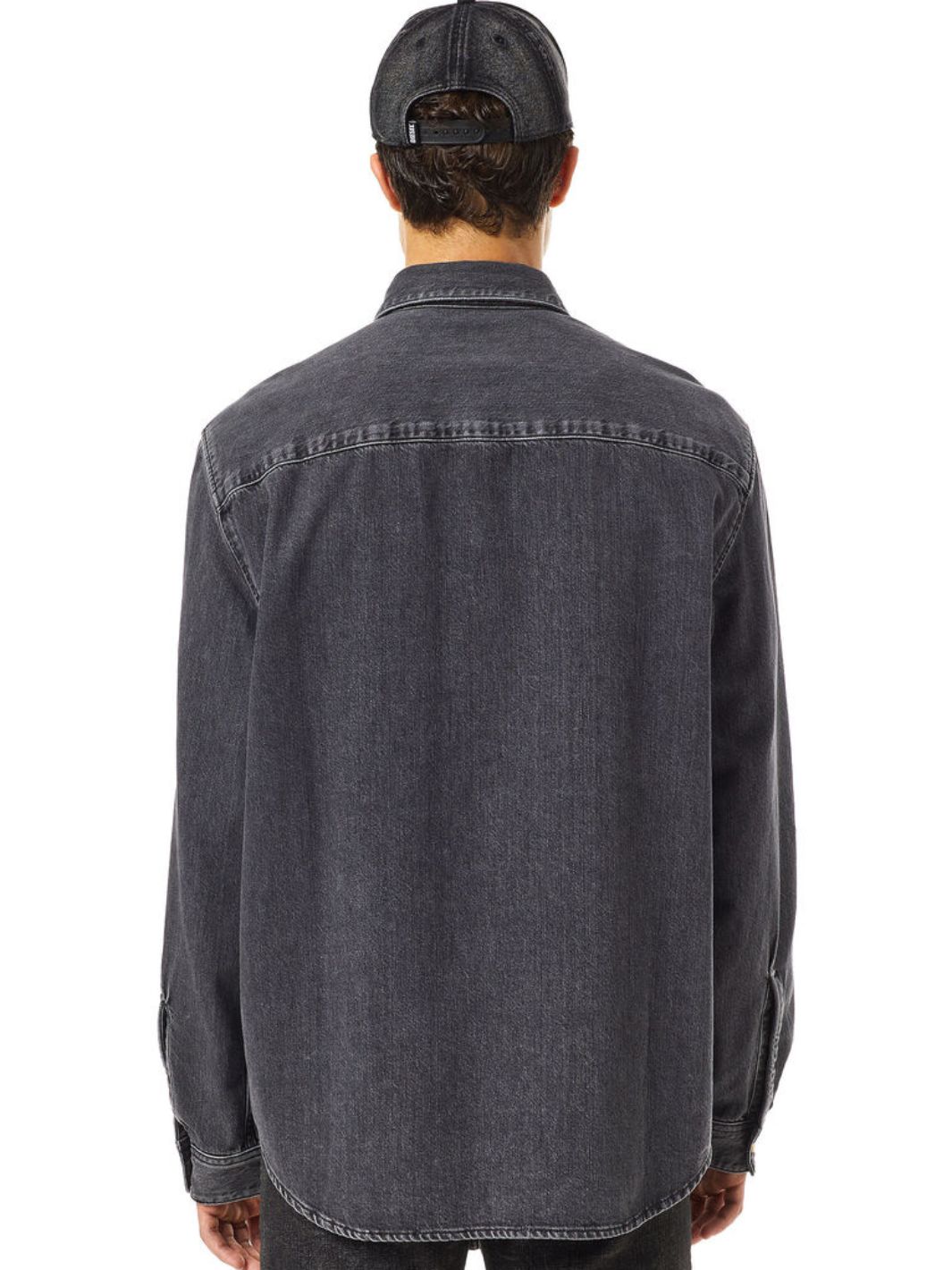 Diesel Outerwear Skjorte | D-Simply Basic Shirt Black