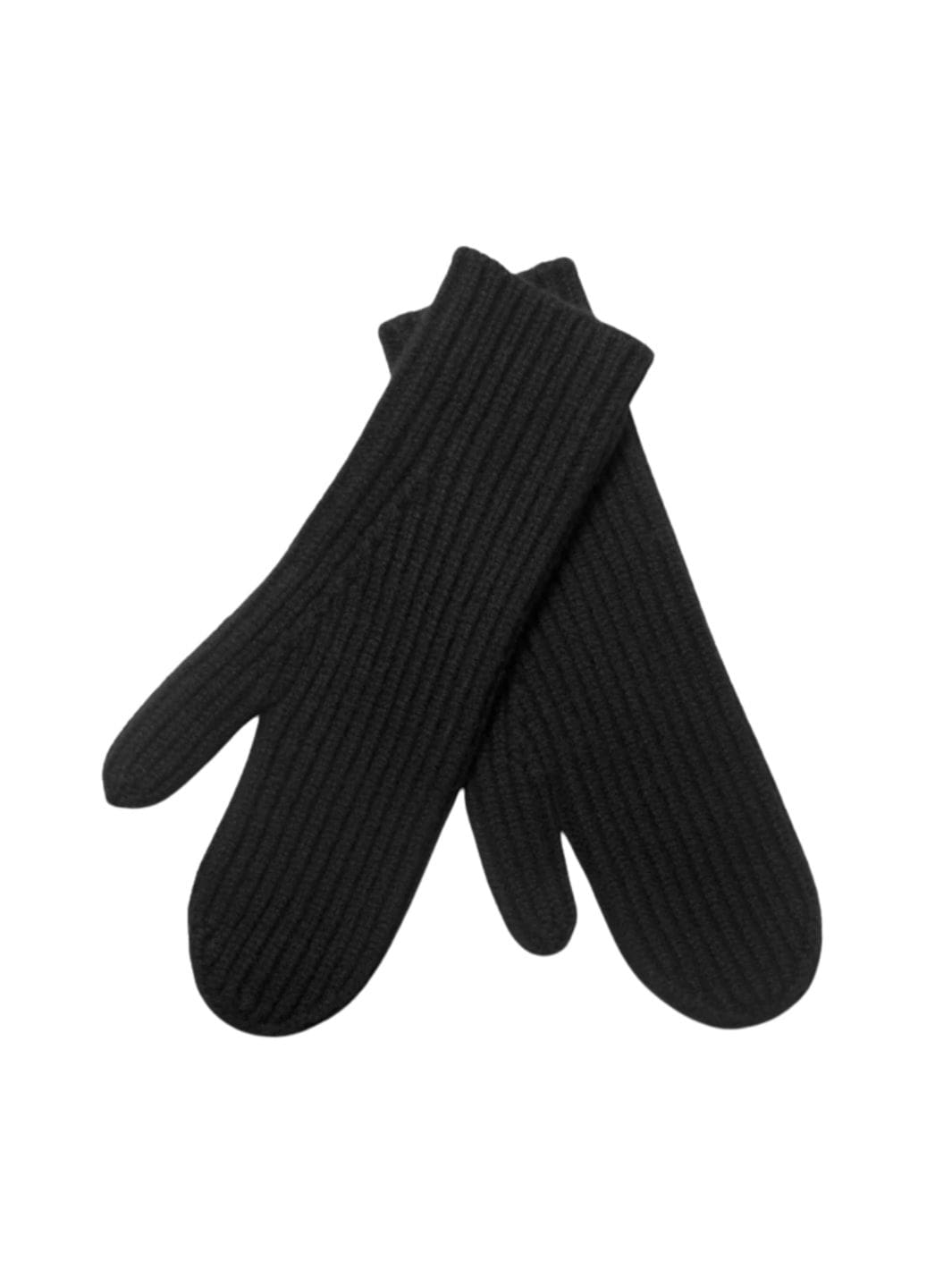 Fall Winter Spring Summer Accessories Vanter | Avignon Mittens Jet Black