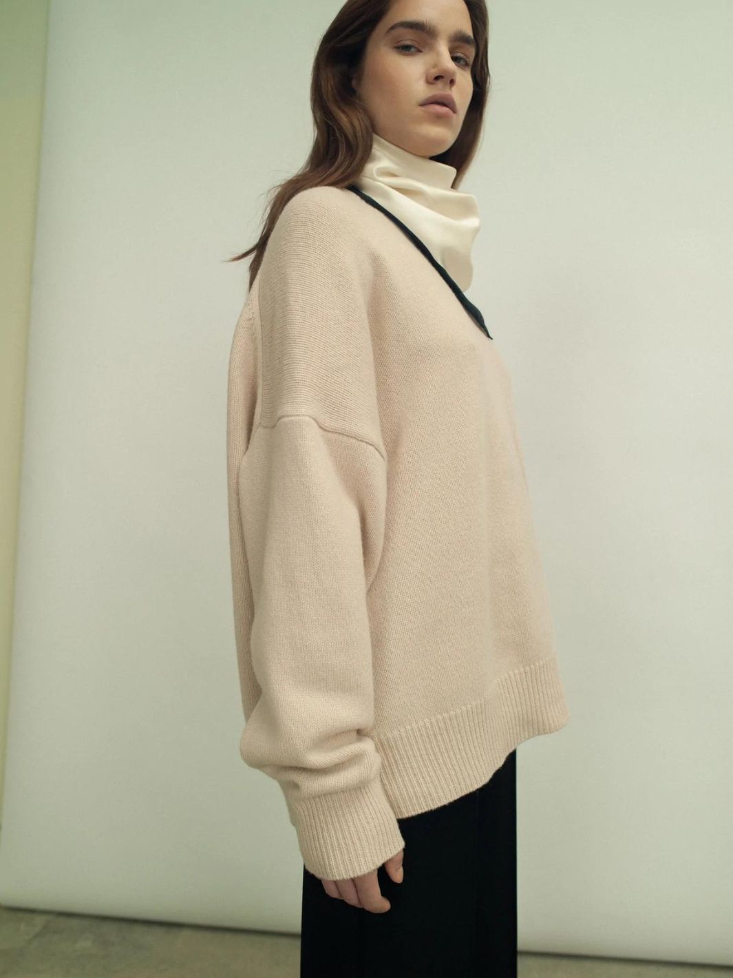 Fall Winter Spring Summer Sweaters Genser | Ash Oversized Jumper Winter Cream
