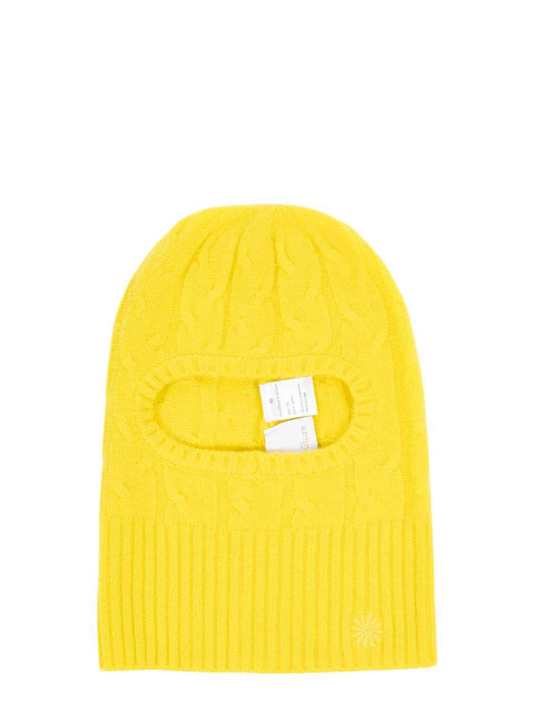 Fleischer Couture Accessories Balaklava | Cashmere Hood Lemon
