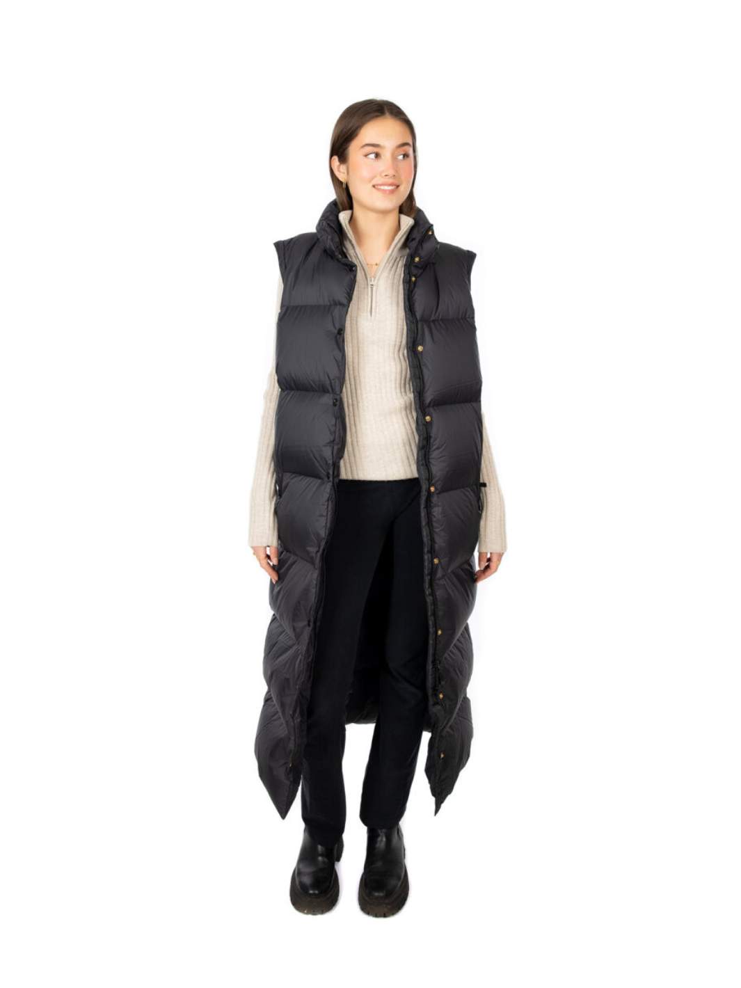 Fleischer Couture Outerwear Dunkåpe | Capella Down Coat Multi