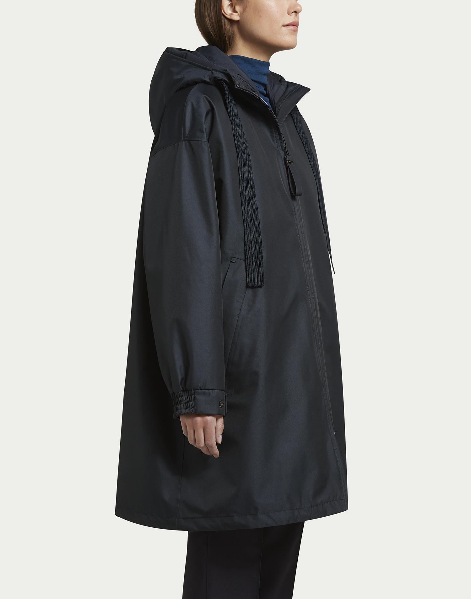 g-lab Outerwear S / Marineblå Jakke | Flow Tech Navy
