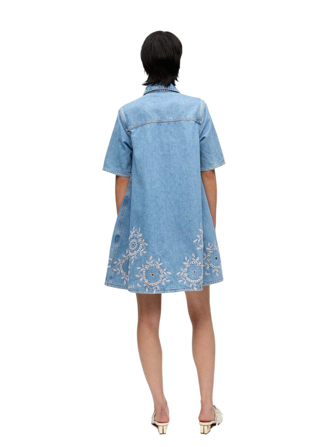 Ganni Dresses Kjole | Broderie Anglaise Mini Dress