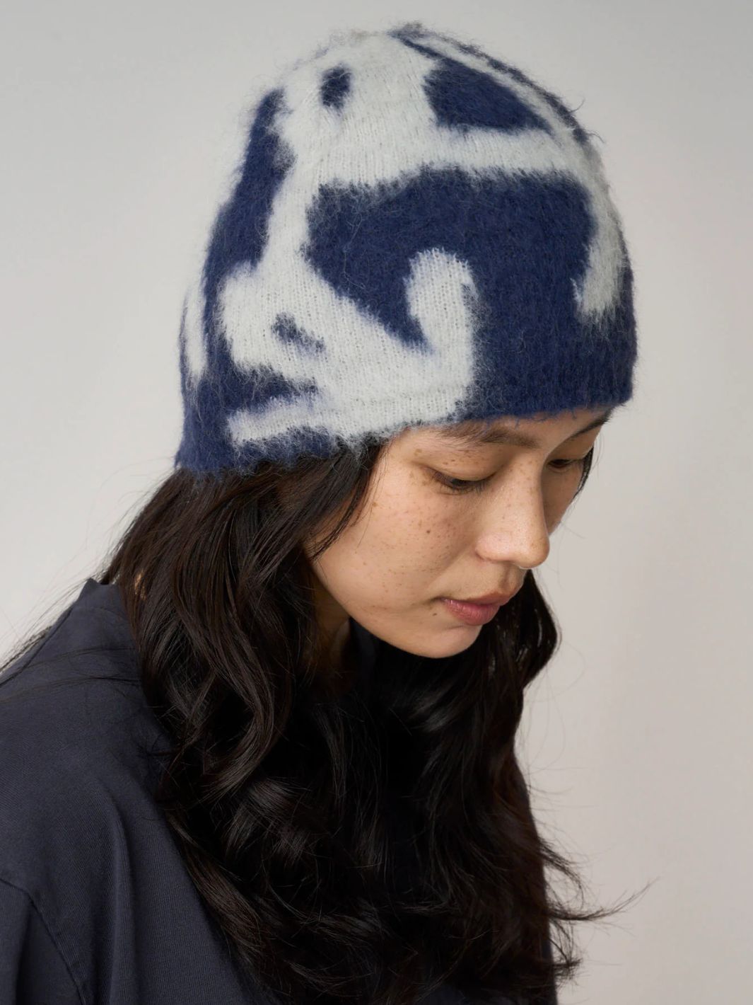 Gramicci Accessories Mohair Burly Runningman Beanie Midnight