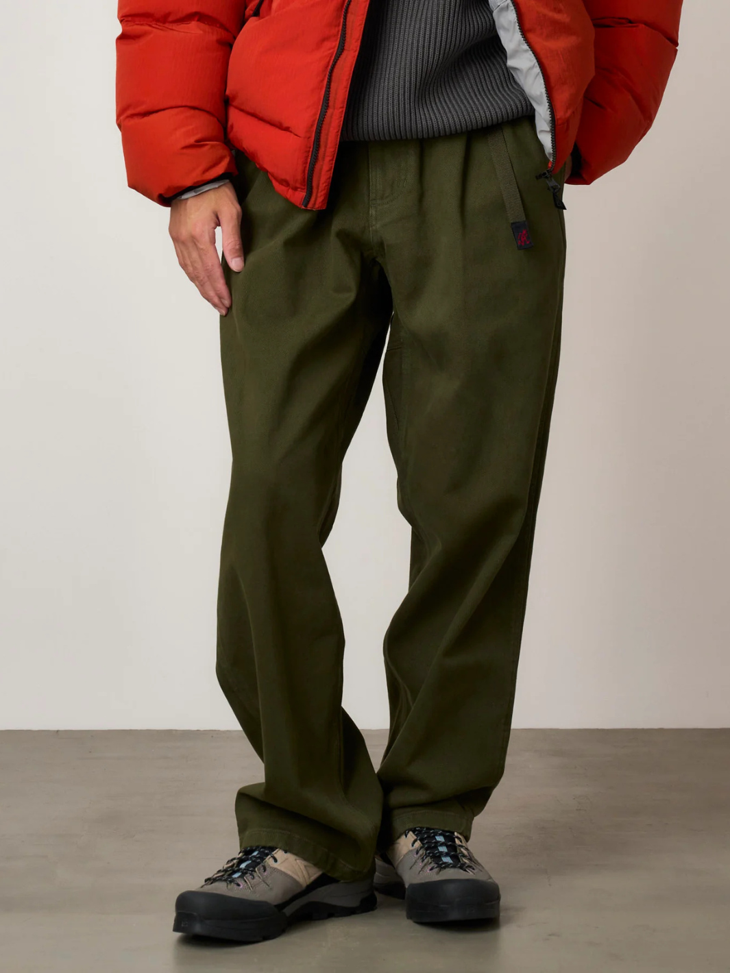 Gramicci Bukser Bukse | Winter Twill Gramicci Pants Deep Olive