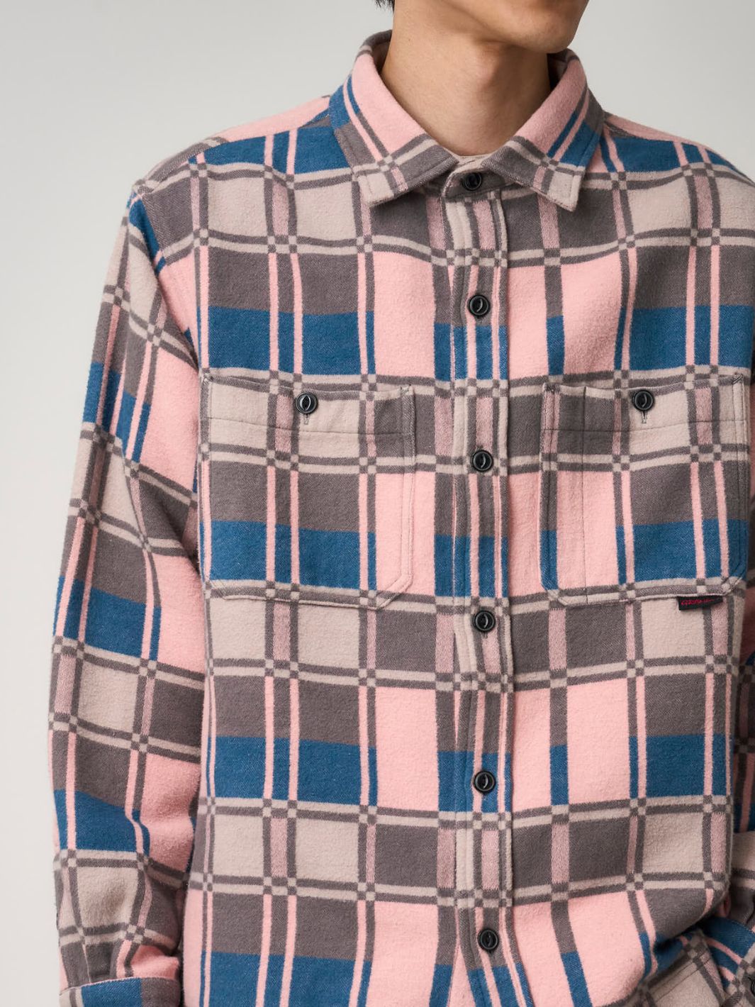Gramicci Shirts Skjorte | Flannel Anthony Shirt Blush Check