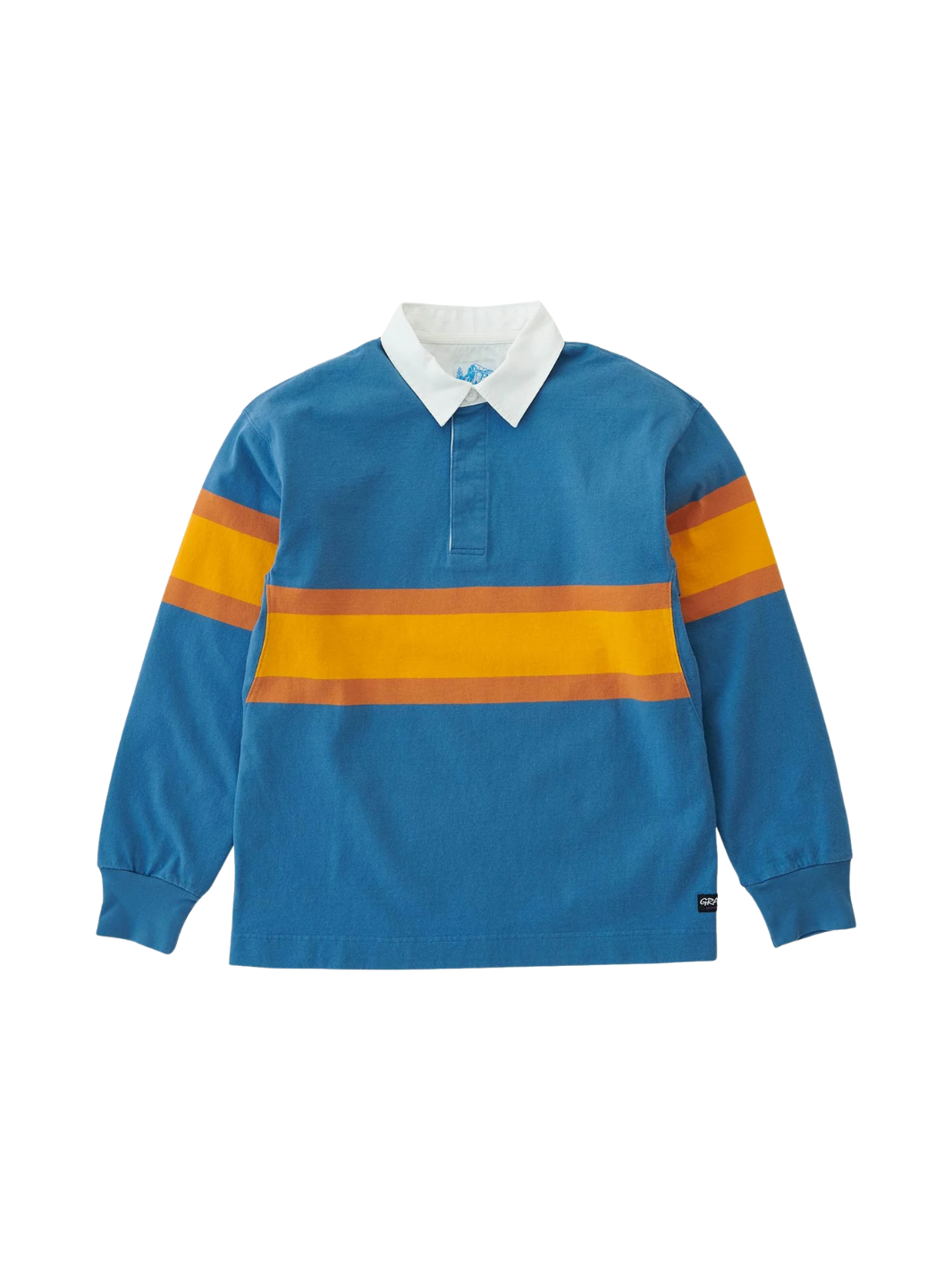 Gramicci Sweaters Genser | Langdon Rugby Shirt Sky/Apricot