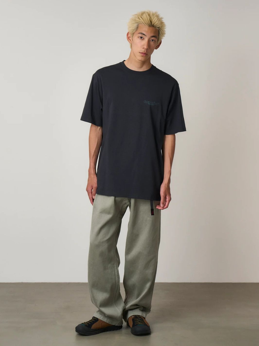 Gramicci Tees & Longsleeves Langermet | Trouttail LS Tee Vintage Black