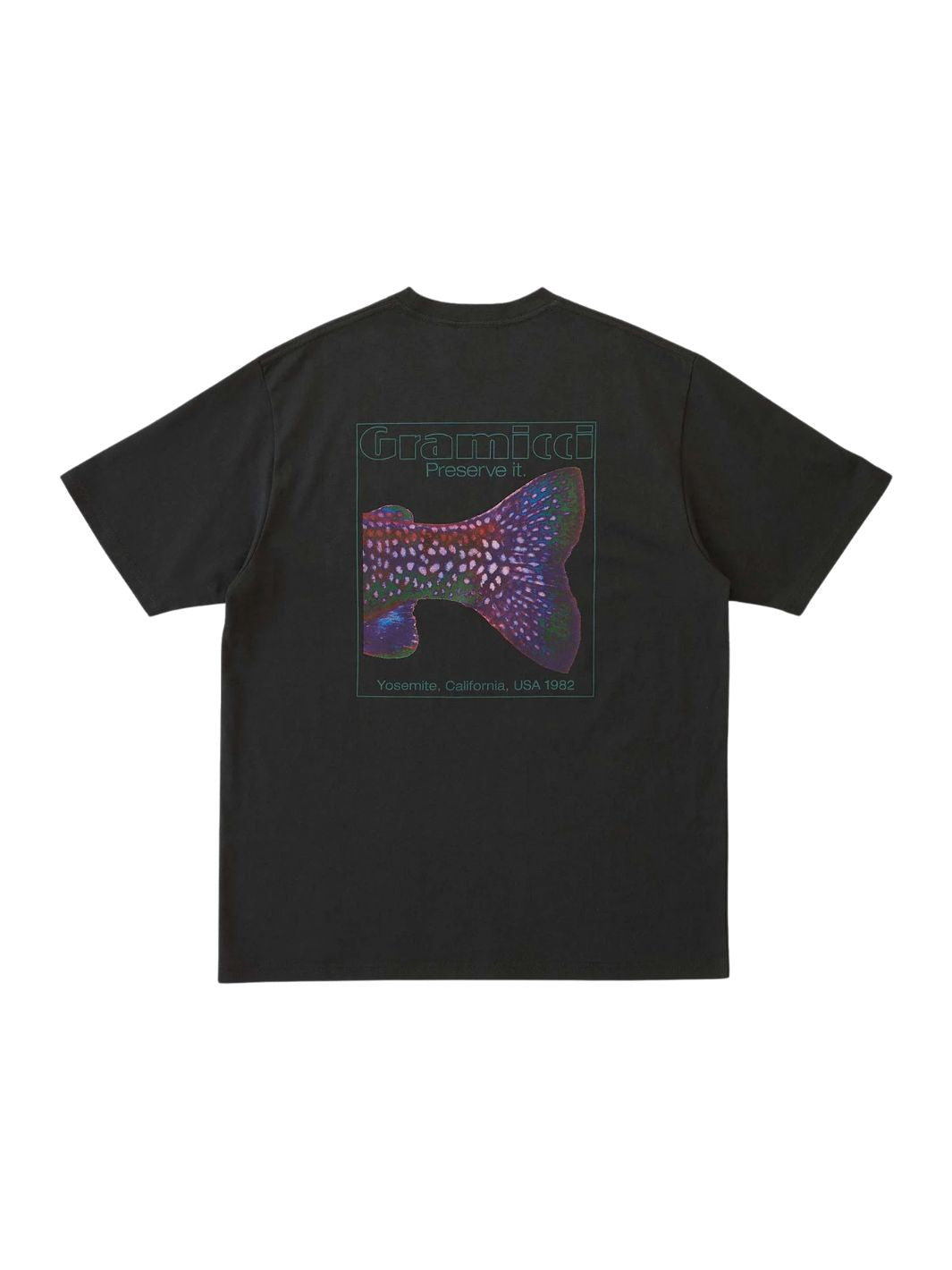 Gramicci Tees & Longsleeves Langermet | Trouttail LS Tee Vintage Black