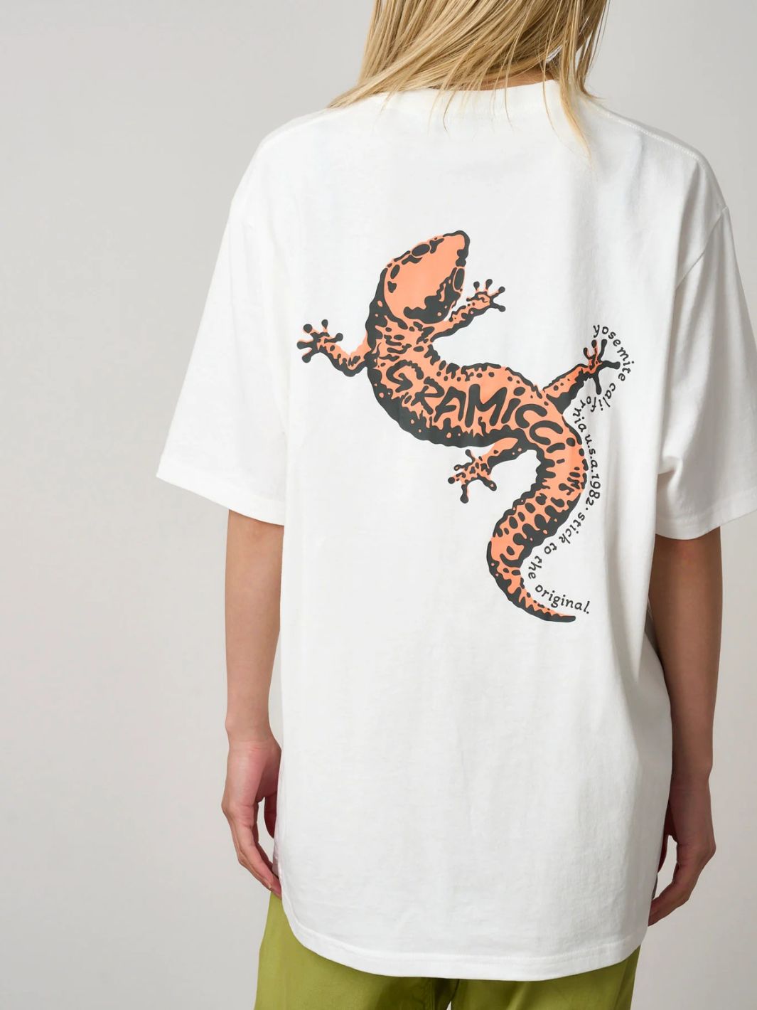 Gramicci Tees & Longsleeves T-skjorte | Gecko Tee White