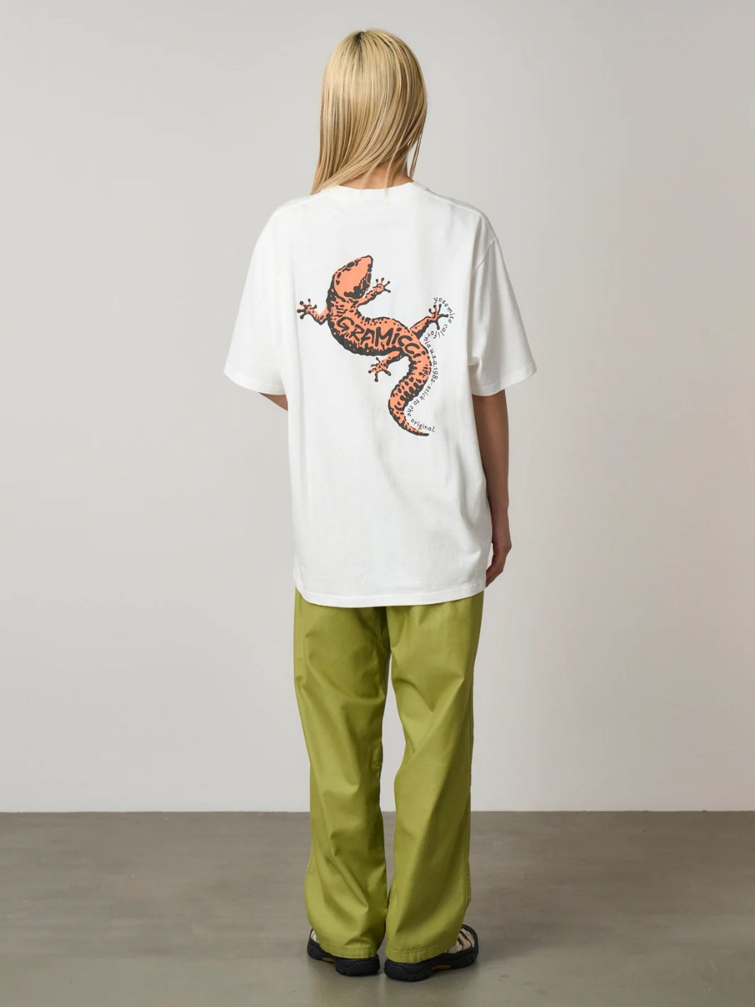 Gramicci Tees & Longsleeves T-skjorte | Gecko Tee White