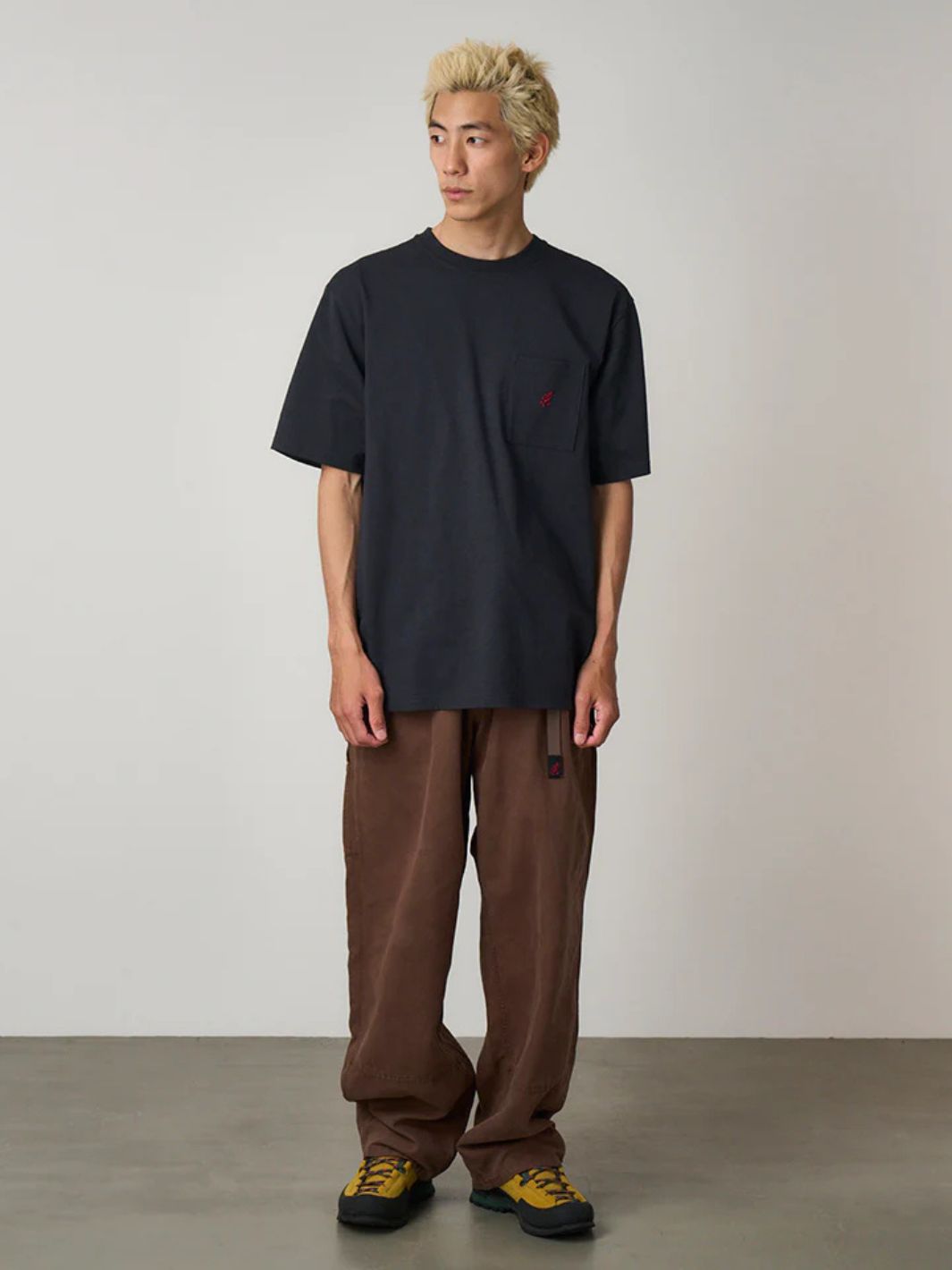Gramicci Tees & Longsleeves T-Skjorte | One Point Tee Vintage Black