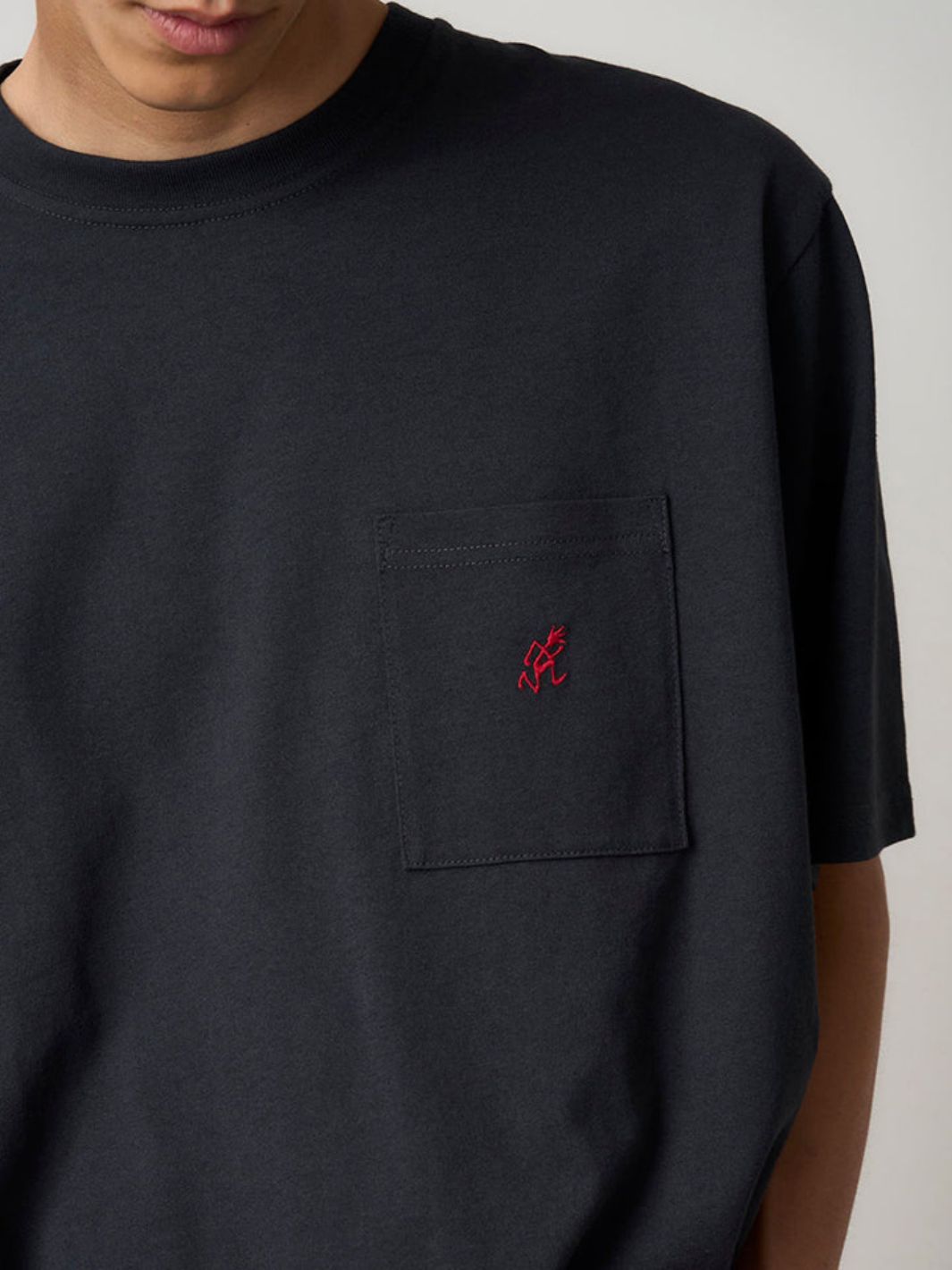 Gramicci Tees & Longsleeves T-Skjorte | One Point Tee Vintage Black