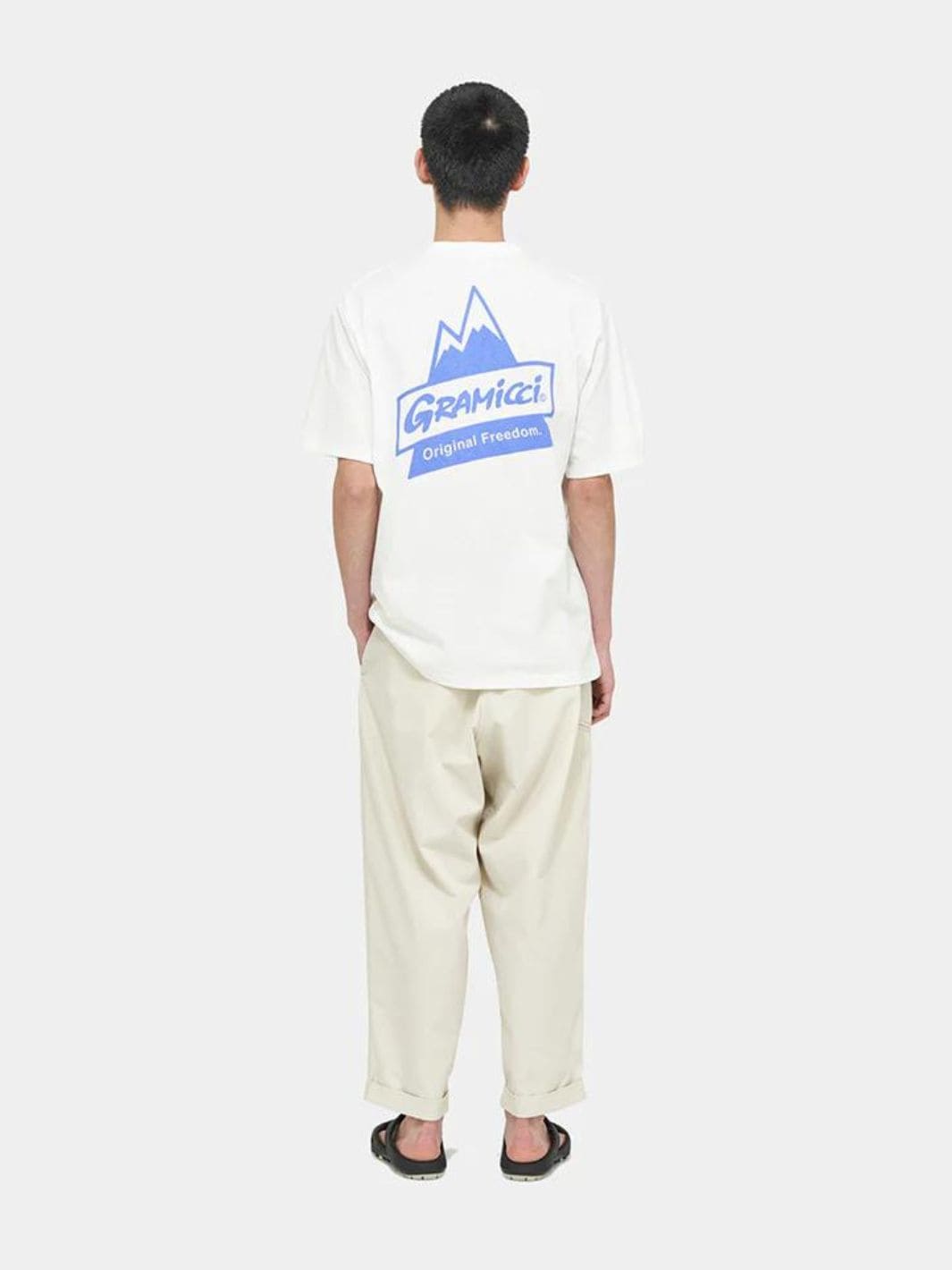 Gramicci Tees & Longsleeves T-skjorte | Peak Tee White