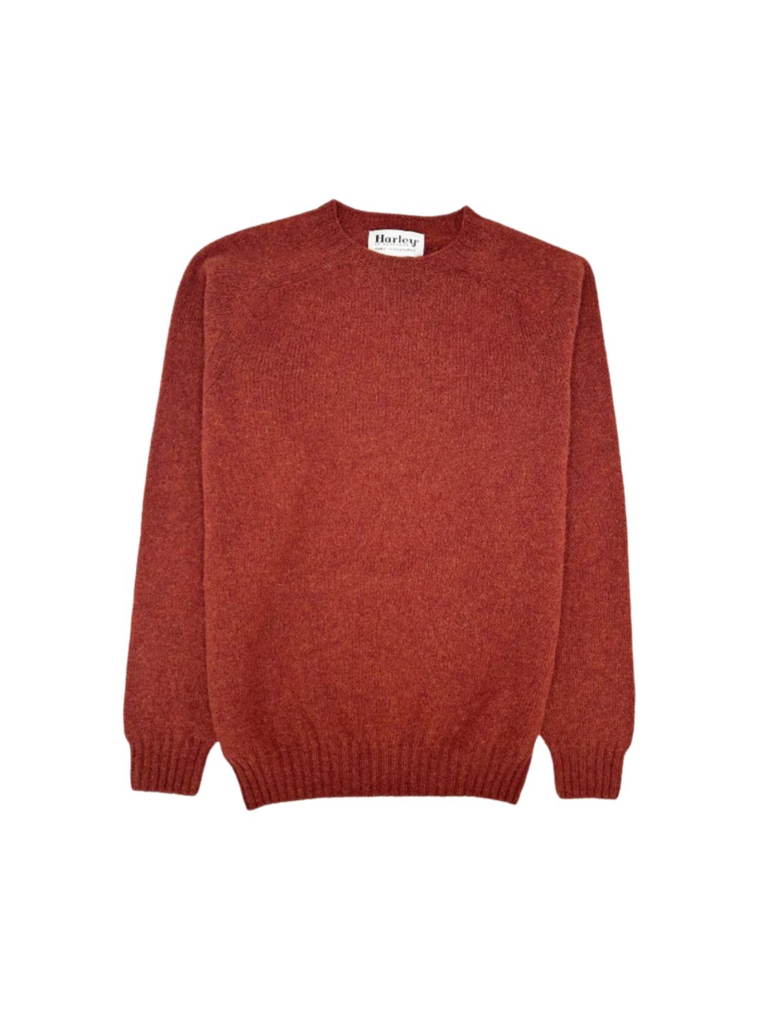 Harley of Scotland Sweaters Genser | M Crew Neck Sweater Blaze