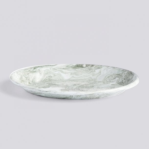 Hay Tallerkener Tallerken | Soft Ice Oval Dish Green