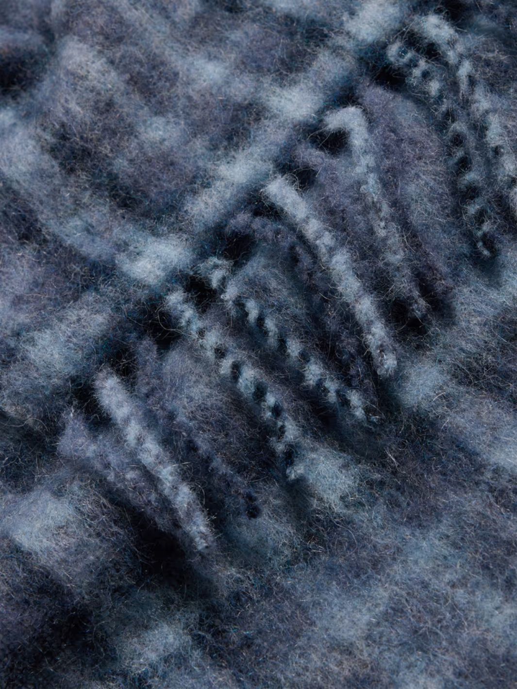 Holzweiler Accessories Skjerf | Freisa Scarf Blue Check
