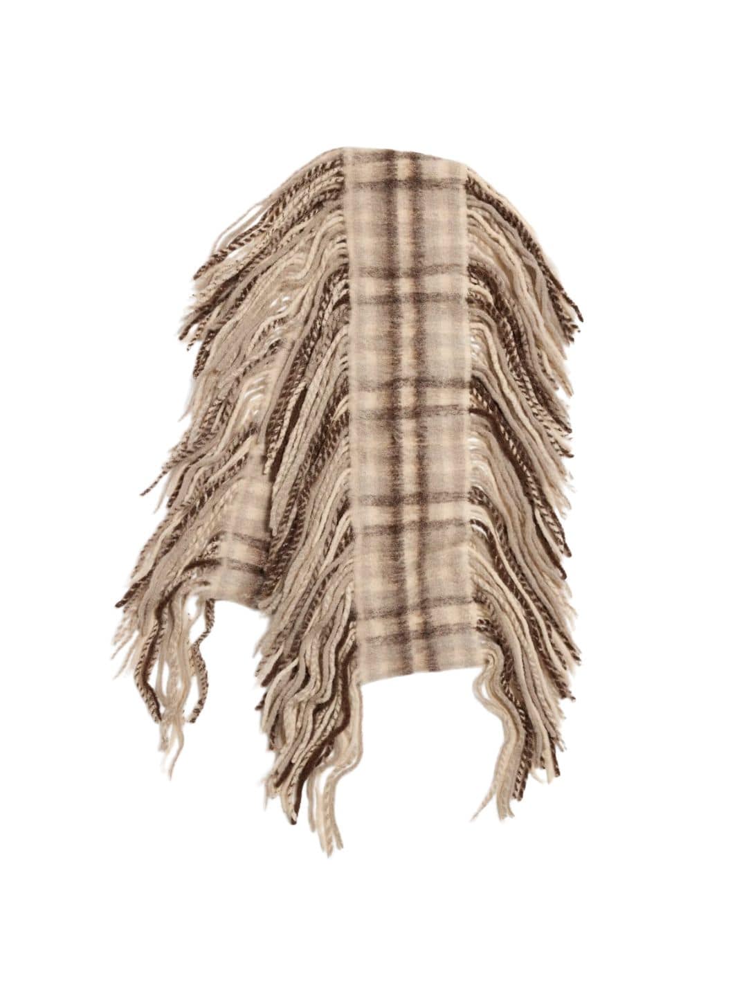 Holzweiler Accessories Skjerf | Tassel Scarf Brown Check