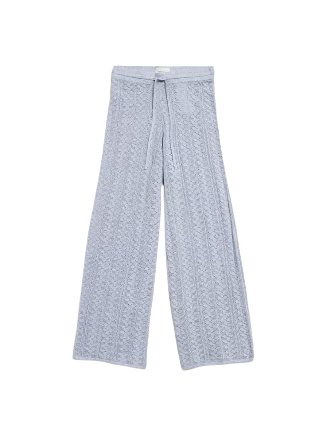 Holzweiler Bukser Bukse | Kelp Crochet Trousers Blue Mix