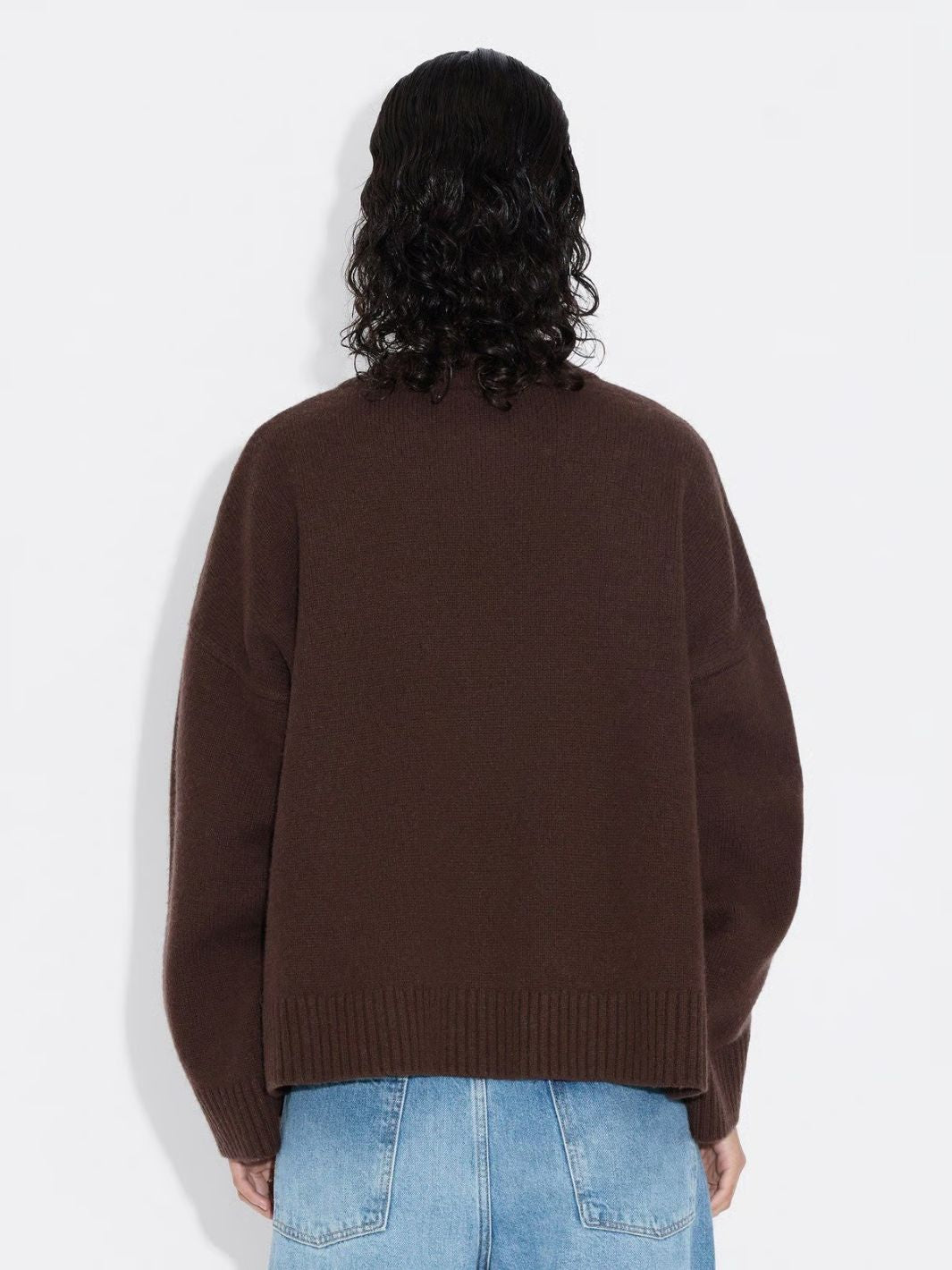 Holzweiler Jackets Cardigan | Wool Wide Cardigan Dk Brown