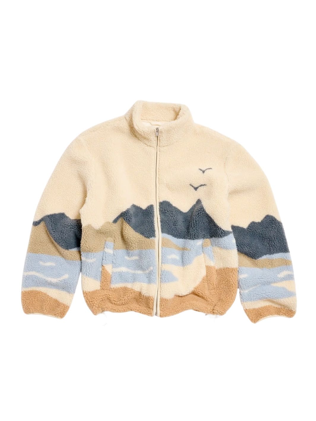 Holzweiler Jackets Fleece | Fossekall Fleece Jacket Beige Mix