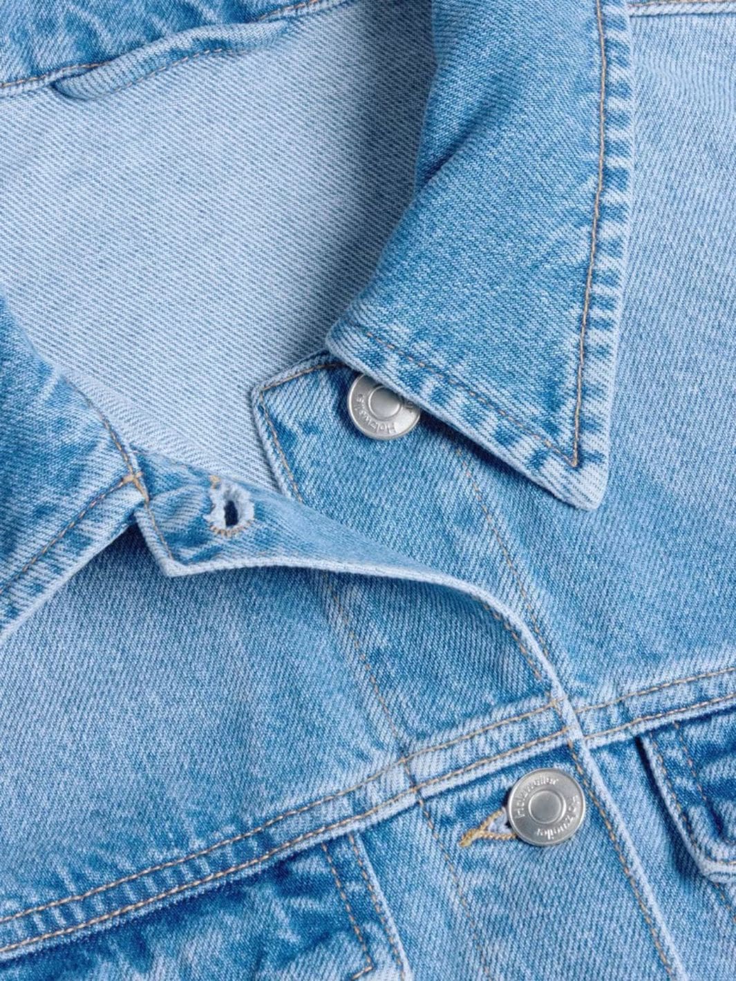Holzweiler Jackets Jakke | Cropped Denim Jacket Blue