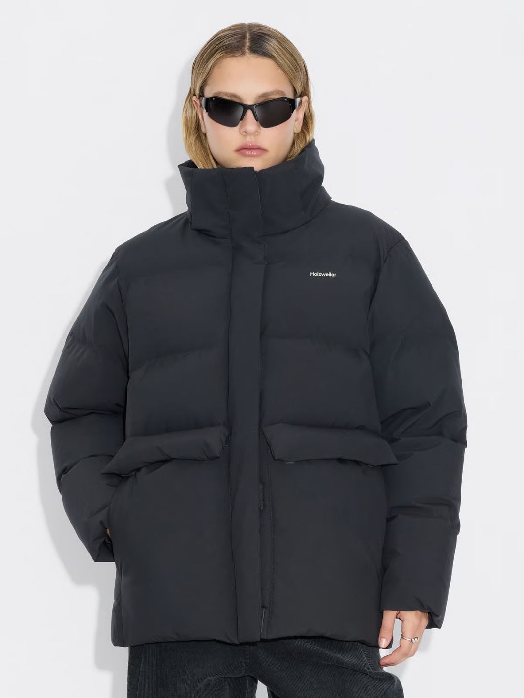 Holzweiler Outerwear Dunjakke | Besseggen Down Jacket Dk Grey