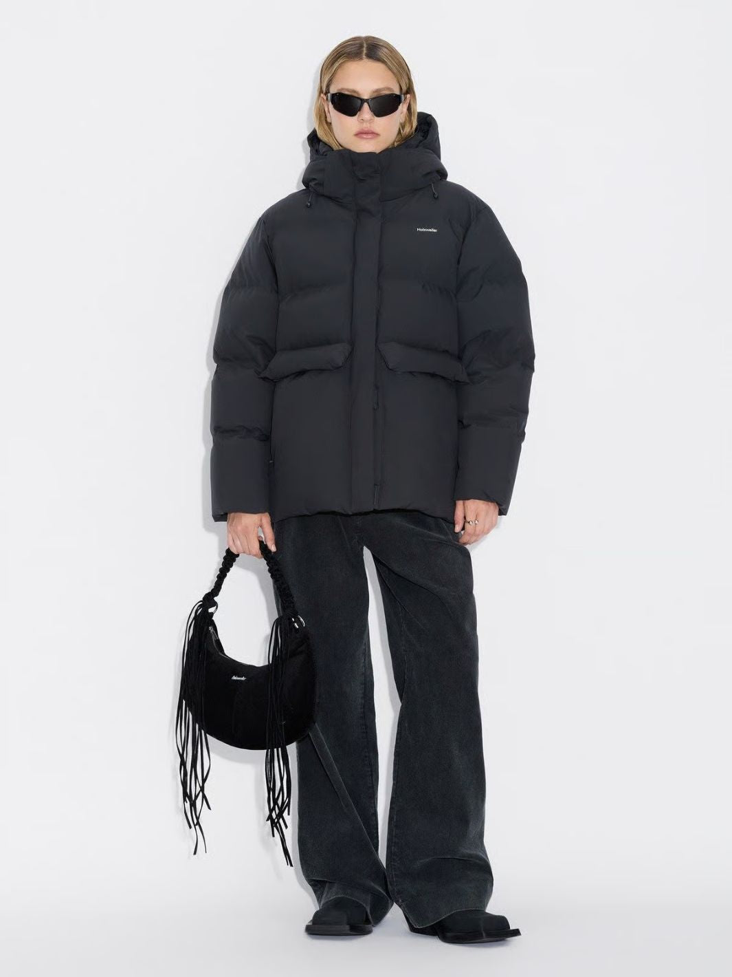 Holzweiler Outerwear Dunjakke | Besseggen Down Jacket Dk Grey