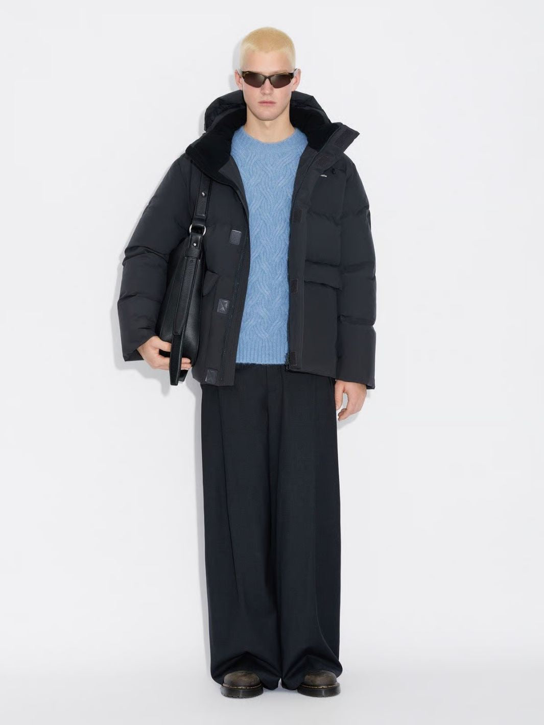 Holzweiler Outerwear Dunjakke | Dovre Down Jacket Dk. Grey