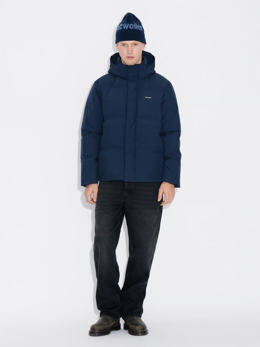 Holzweiler Outerwear Dunjakke | Dovre Lt Down Jacket Dk. Navy