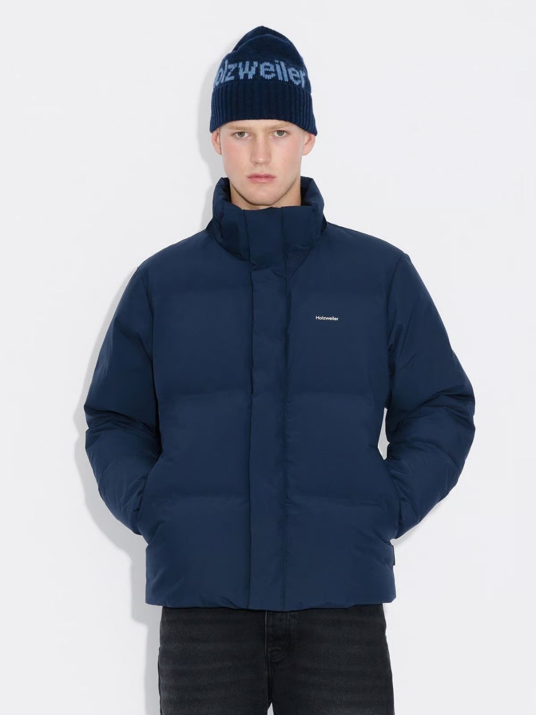 Holzweiler Outerwear Dunjakke | Dovre Lt Down Jacket Dk. Navy