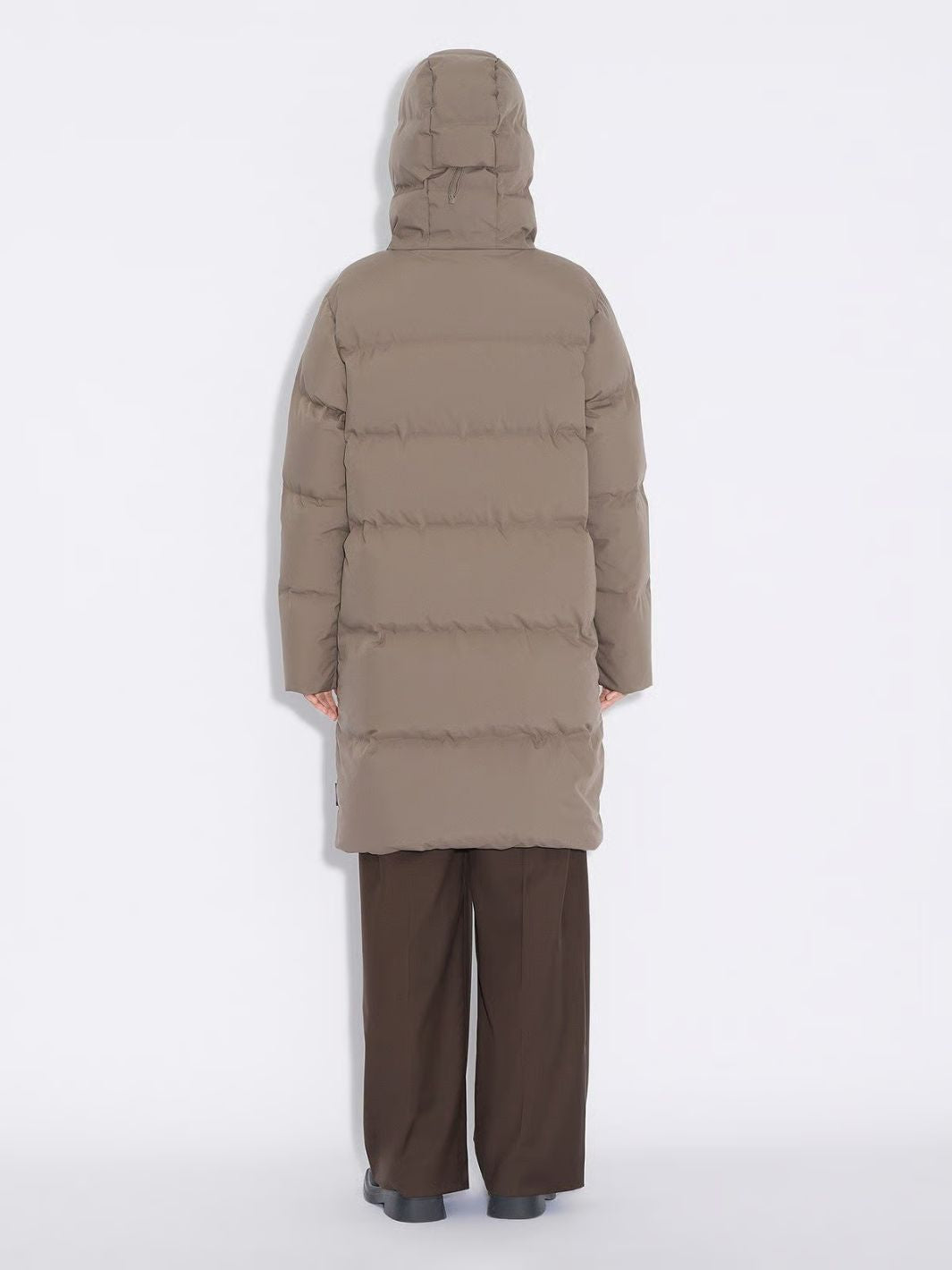 Holzweiler Outerwear Dunjakke | Loen Down Jacket Taupe