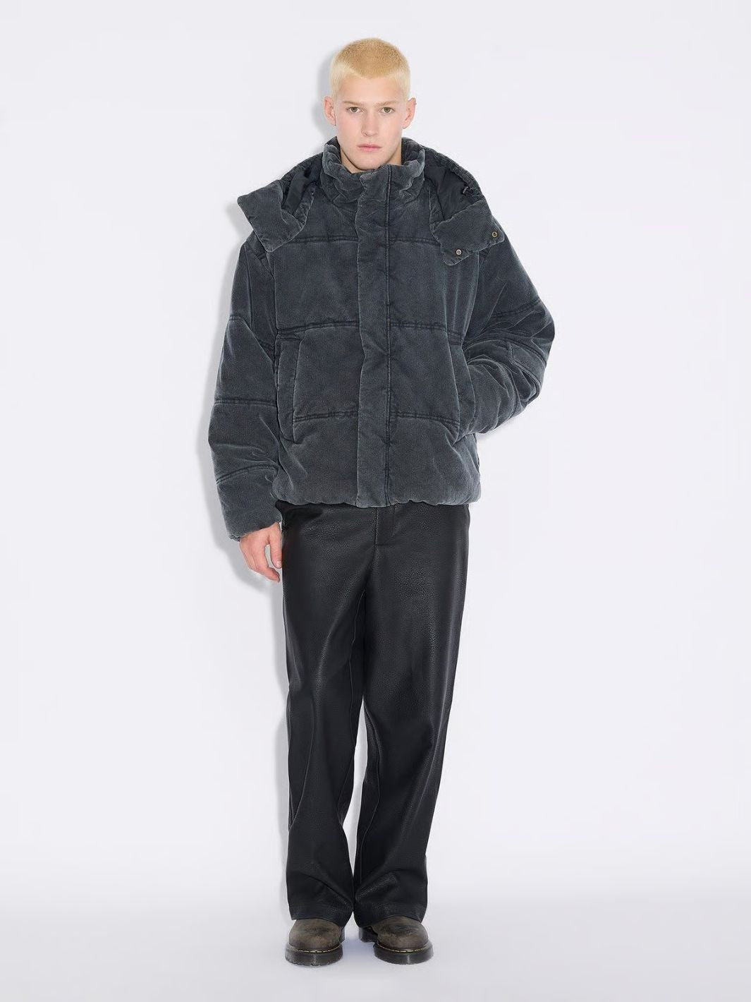 Holzweiler Outerwear Dunjakke | Narvik Corduroy Jacket Black