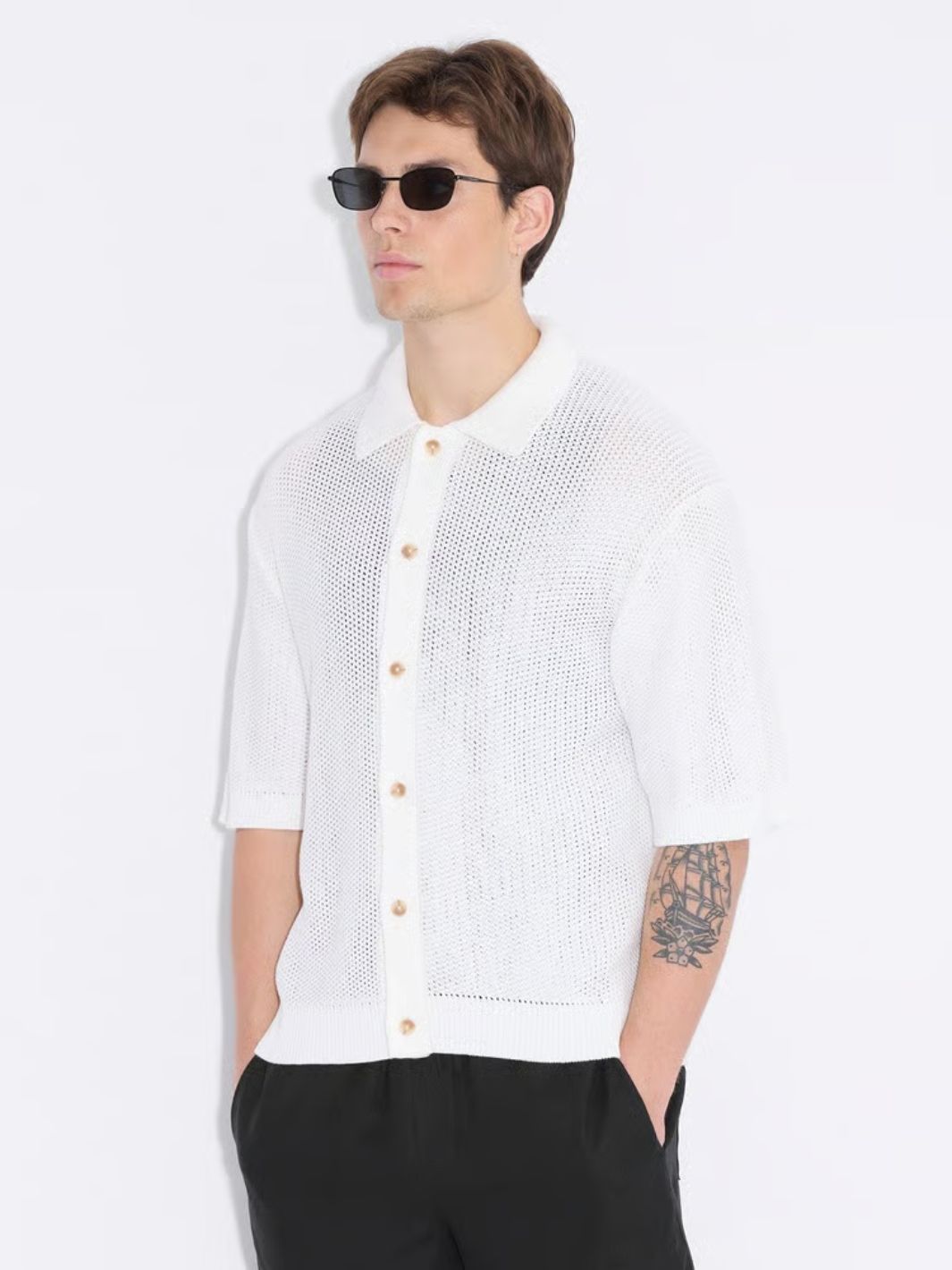 Holzweiler Shirts Skjorte | Elio Shirt White